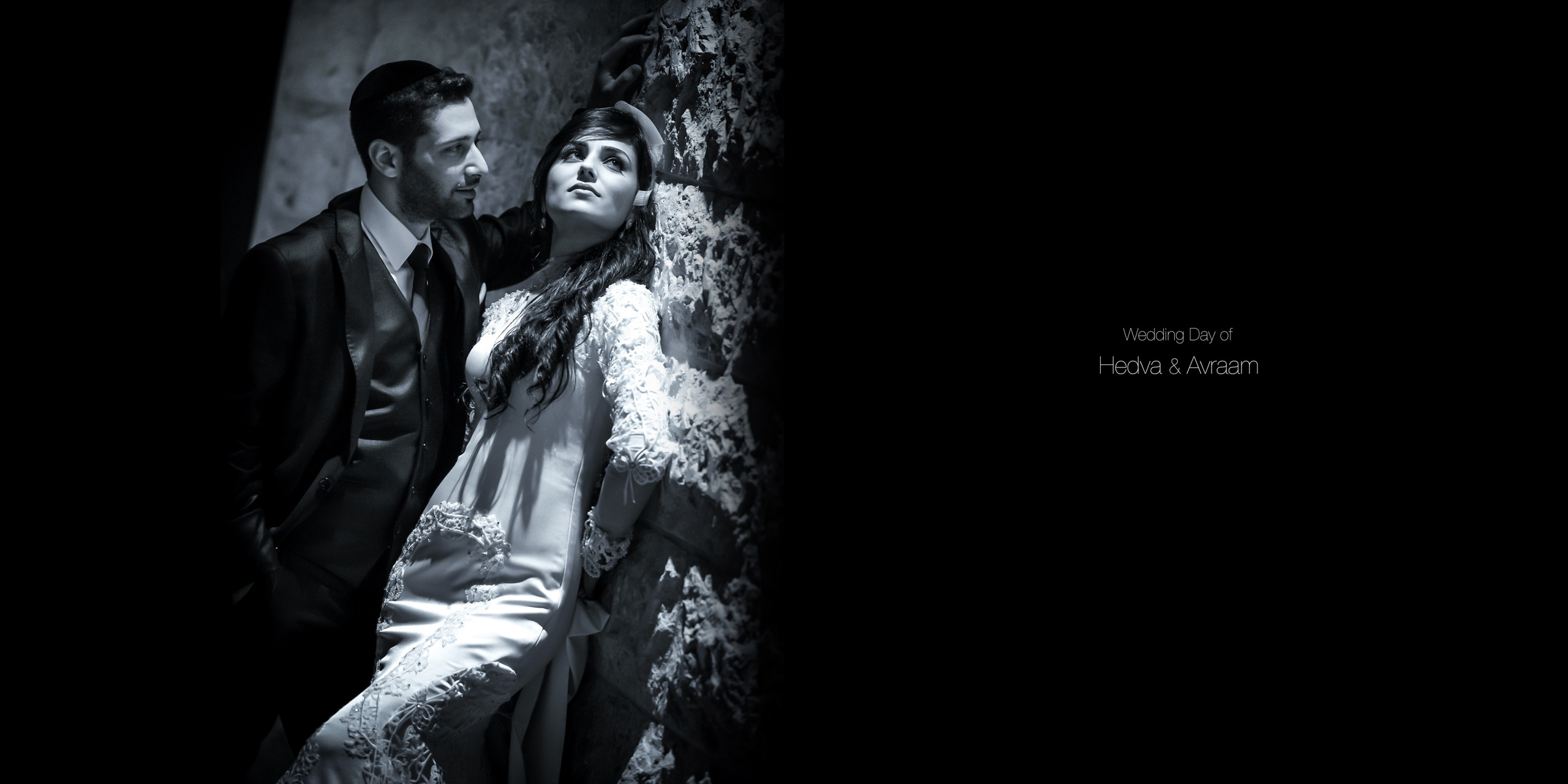 Hedva & Avi. Wedding and events photographers Studio Shalom