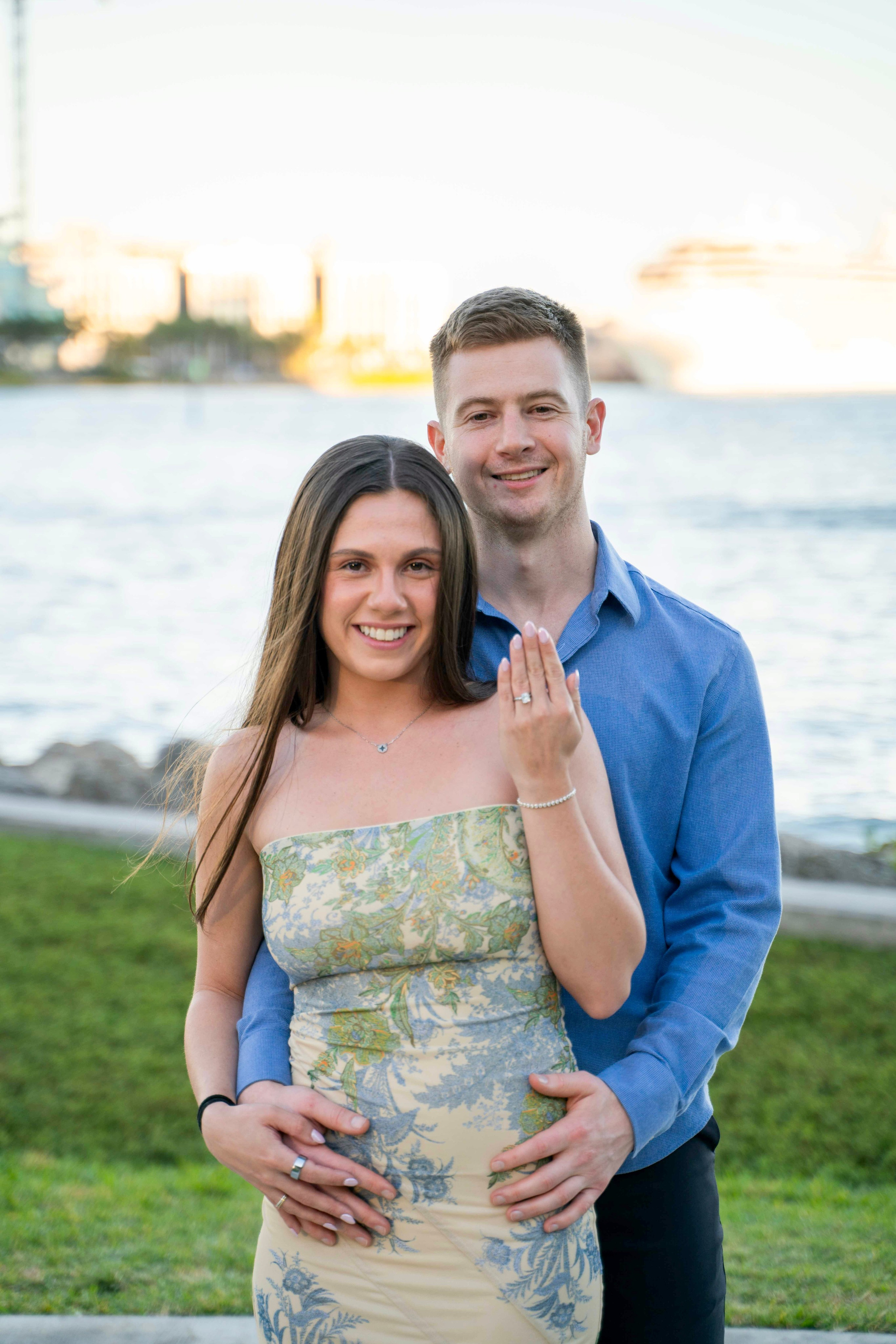 Nate and Laura | Miami Bayfront Park. Stefanovich Photography | Miami, FL