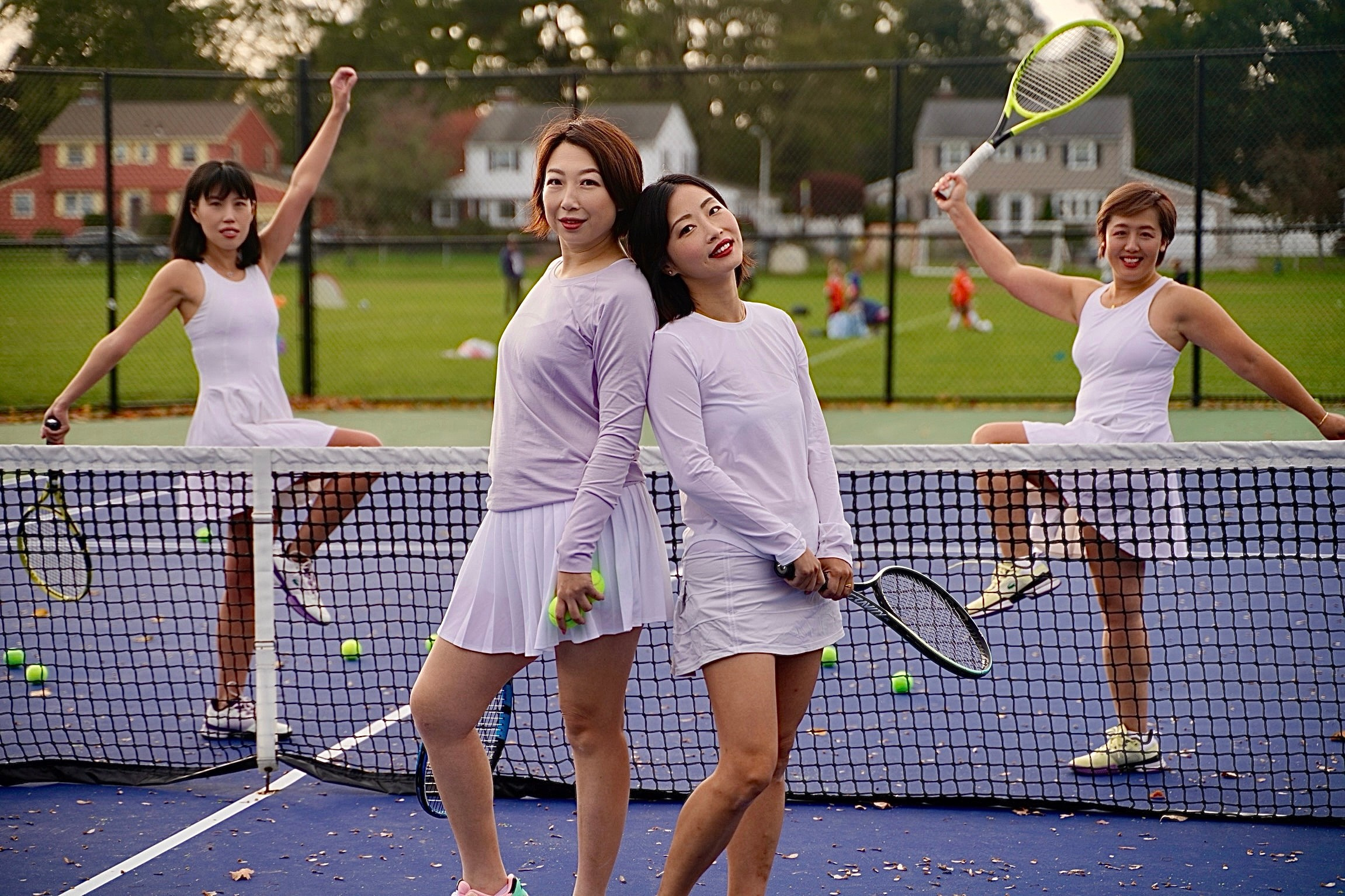 Tennis court. Stefanovich Photography | Boston, MA
