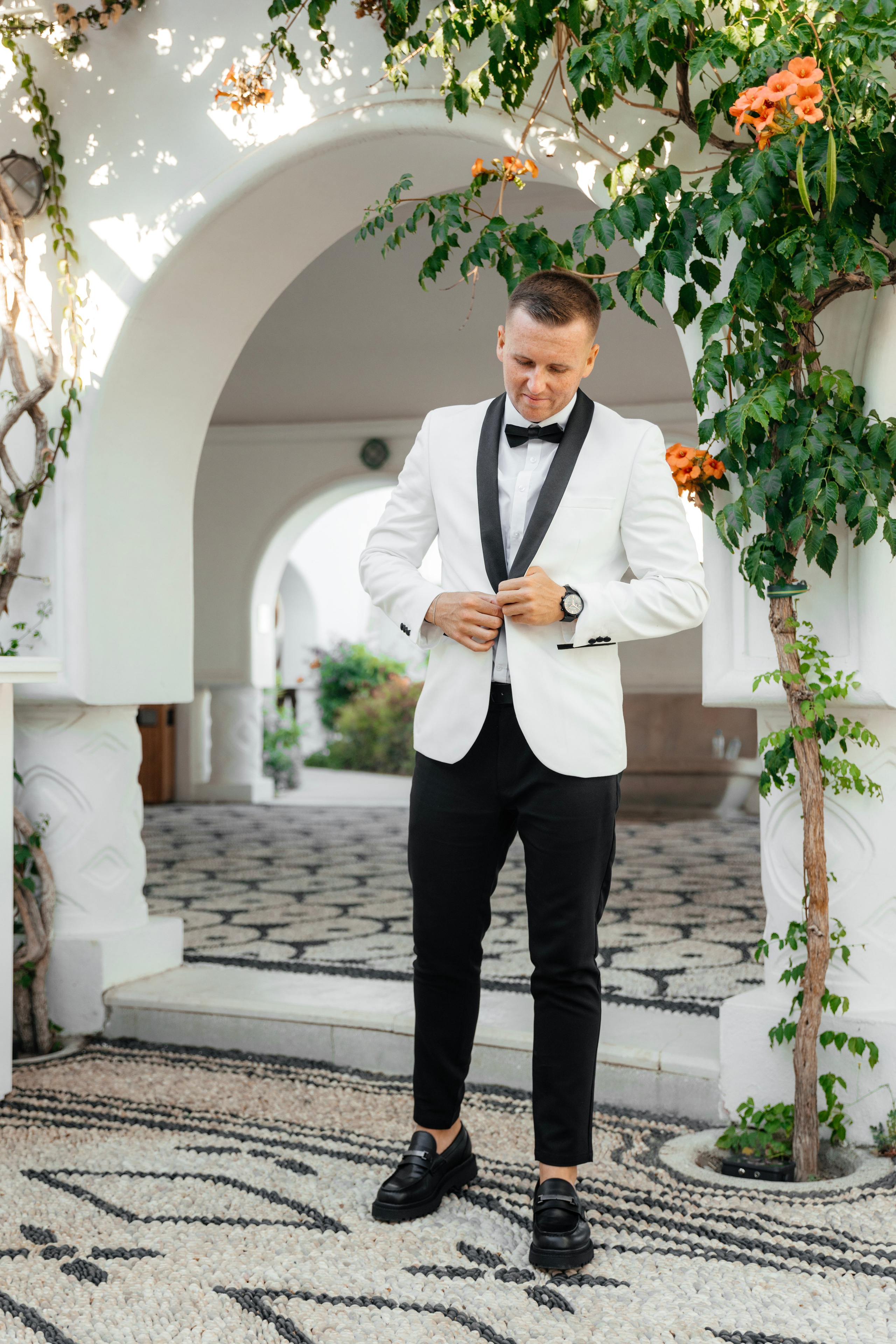 Groom's portrait Rhodes, Greece