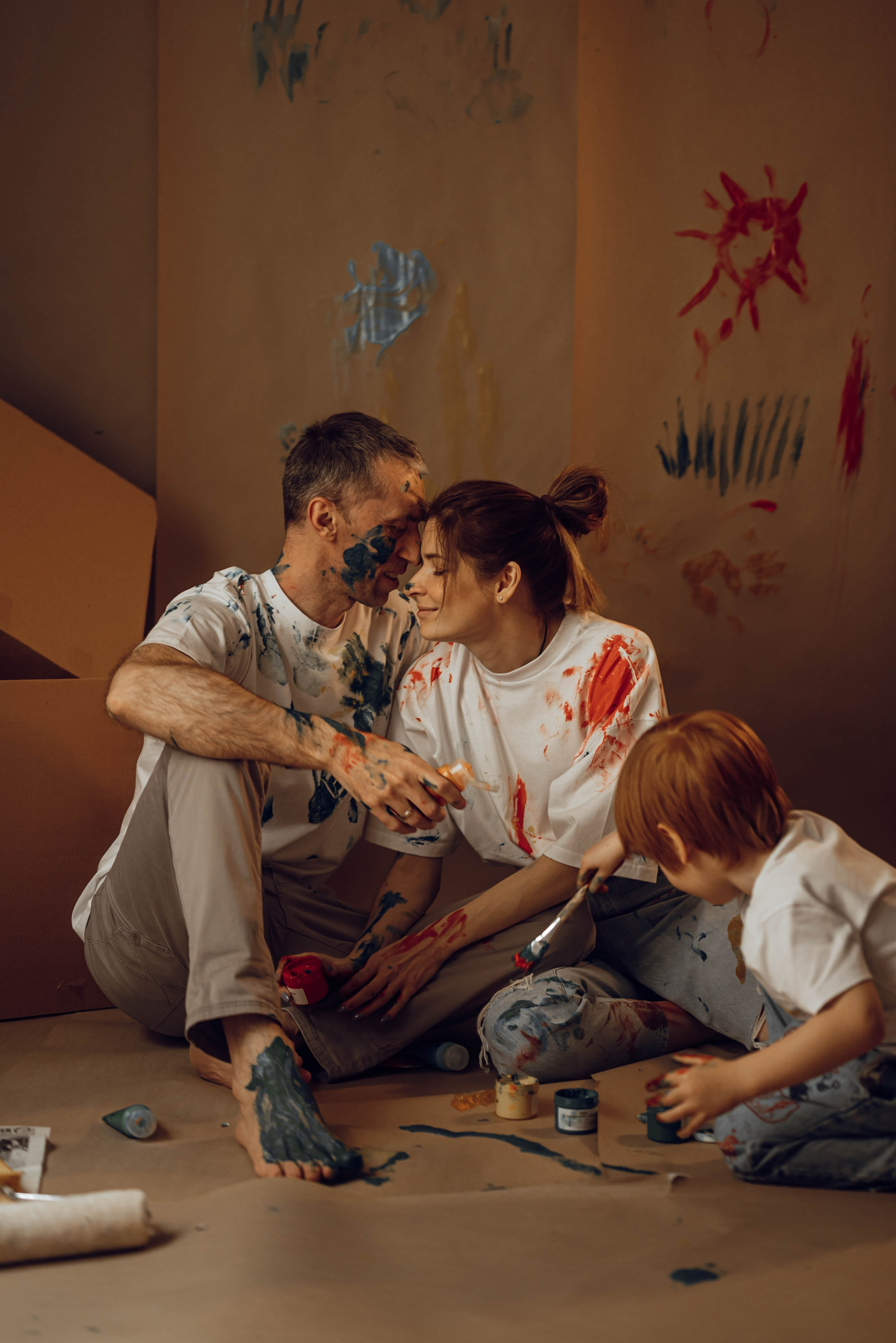 Полина, Вова и Назар. Фотограф Ирина Новикова