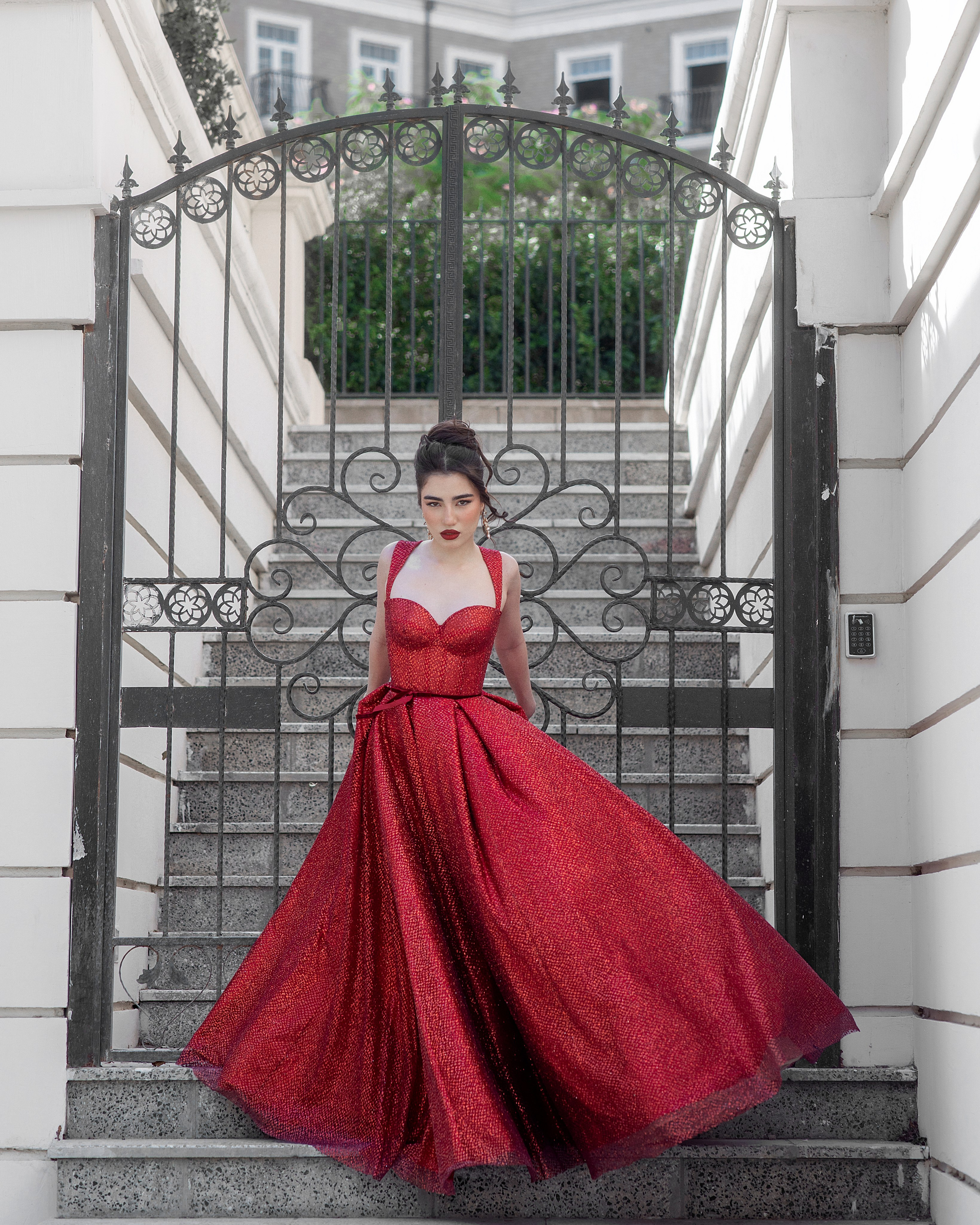 Flaming Red Glamour. Fotograf Baku