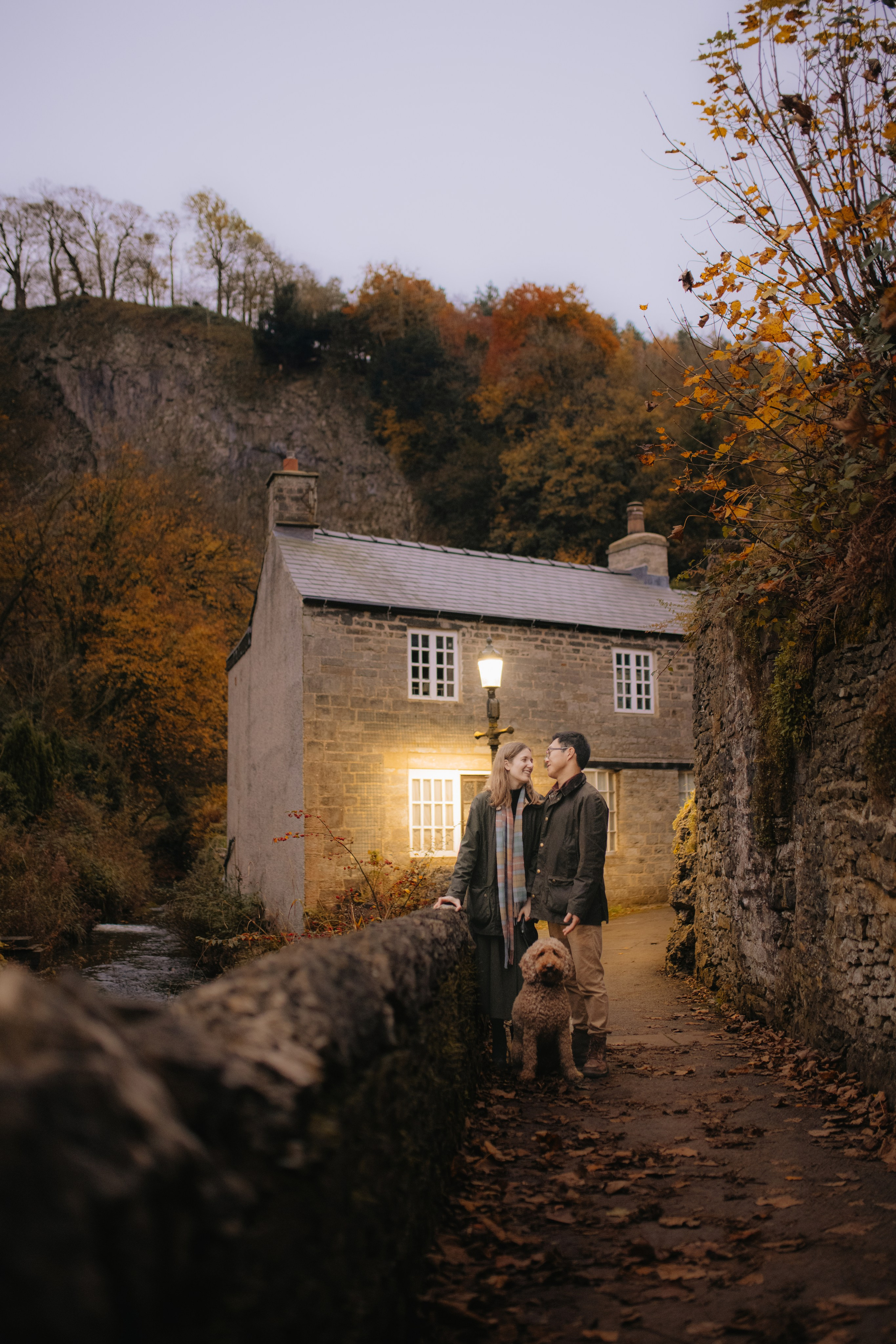 L & C in Peak District. Tania Gandrabur, photographer in West Midlands, England