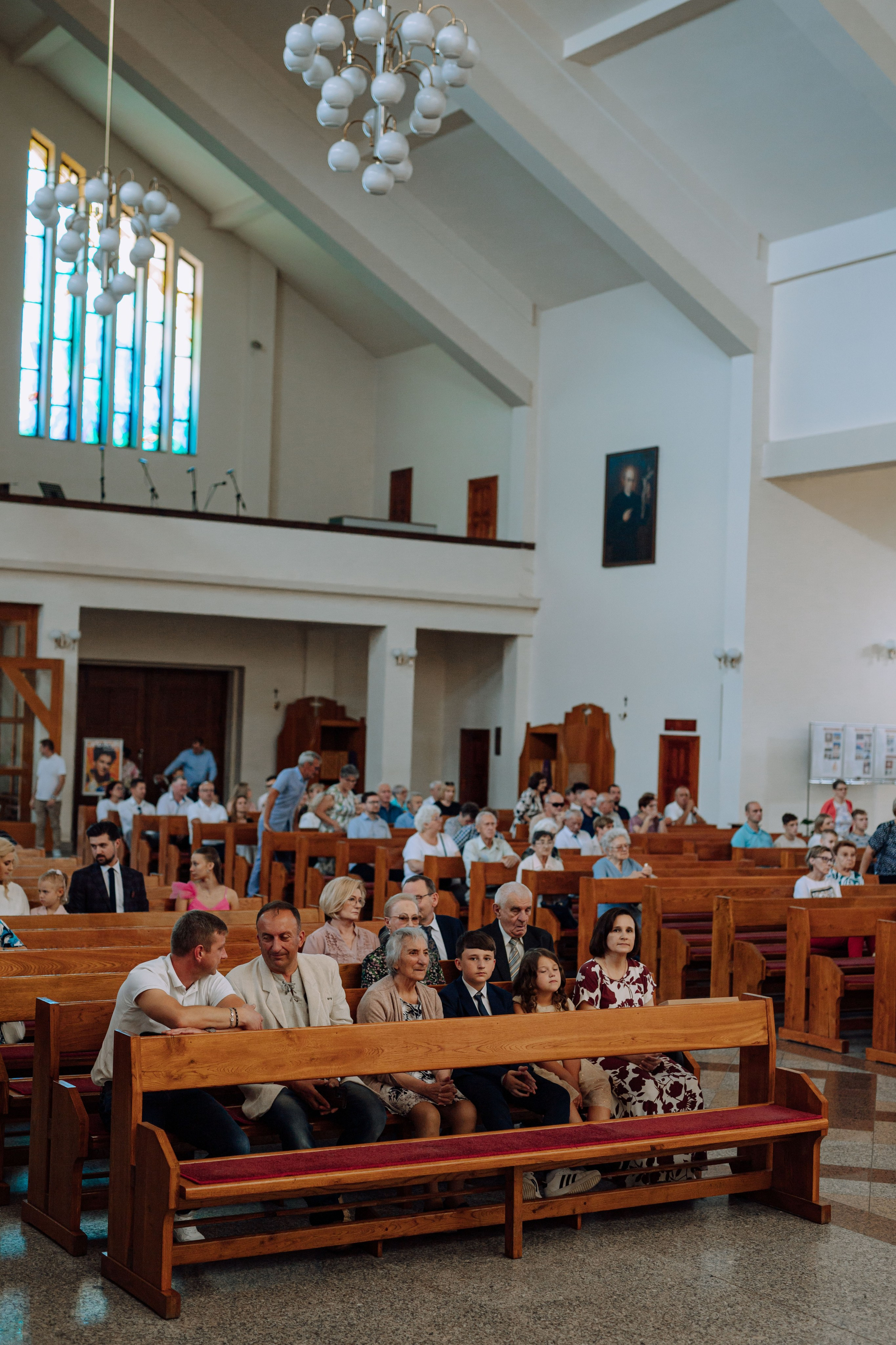 Chrzest Święty i roczek Gabrieli