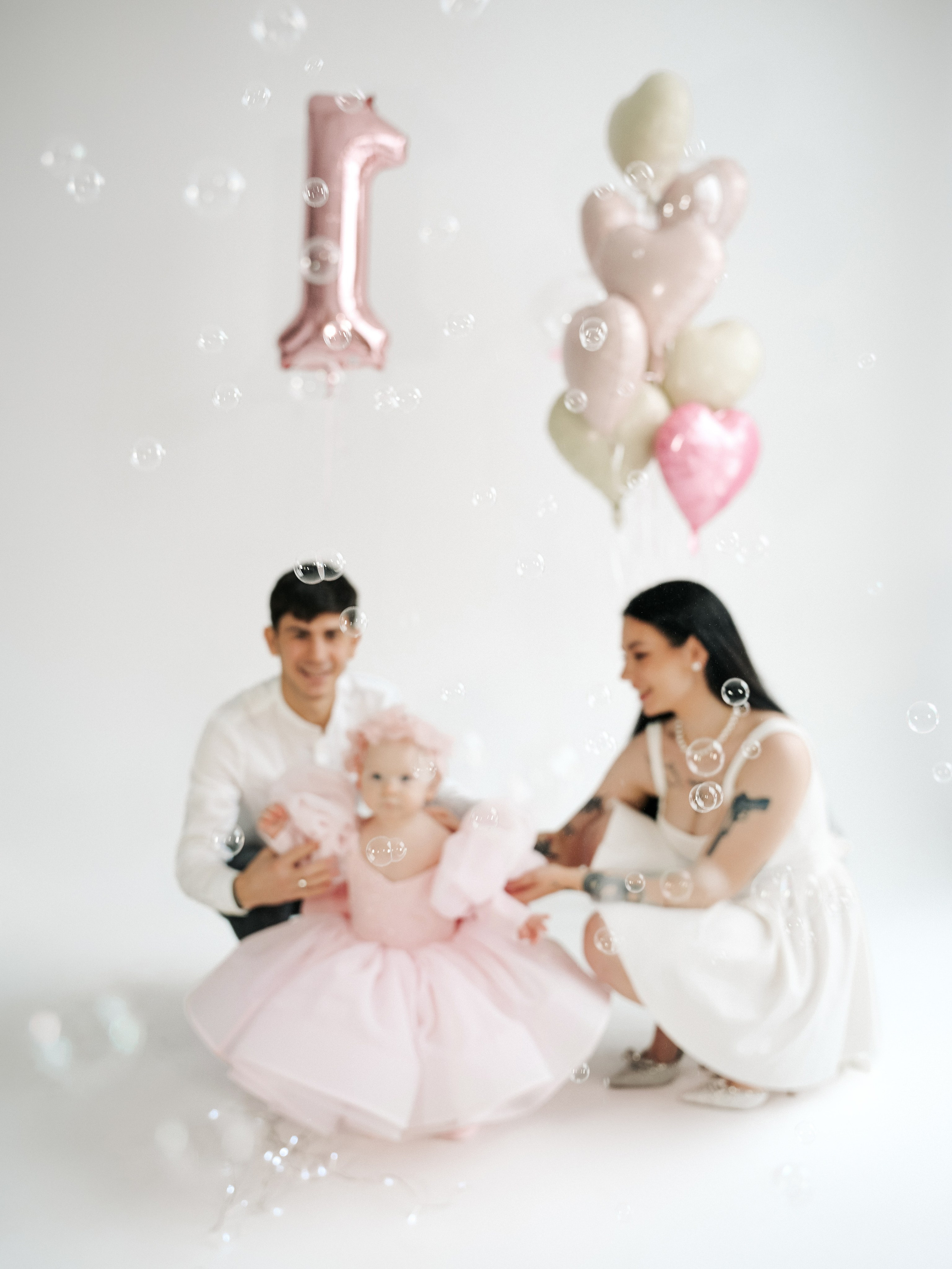 First birthday photoshoot Veronika