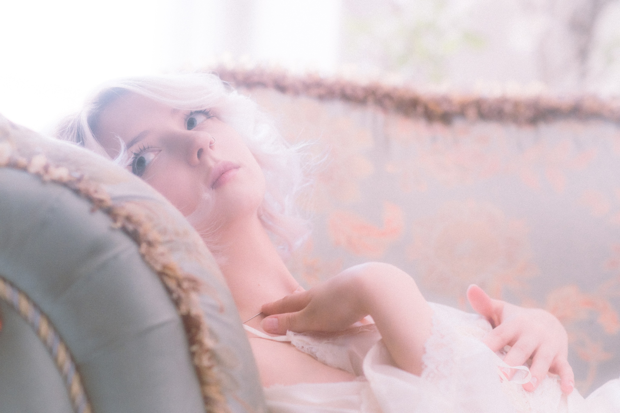 Adelina in Bloom | Soft Floral Portrait Photography