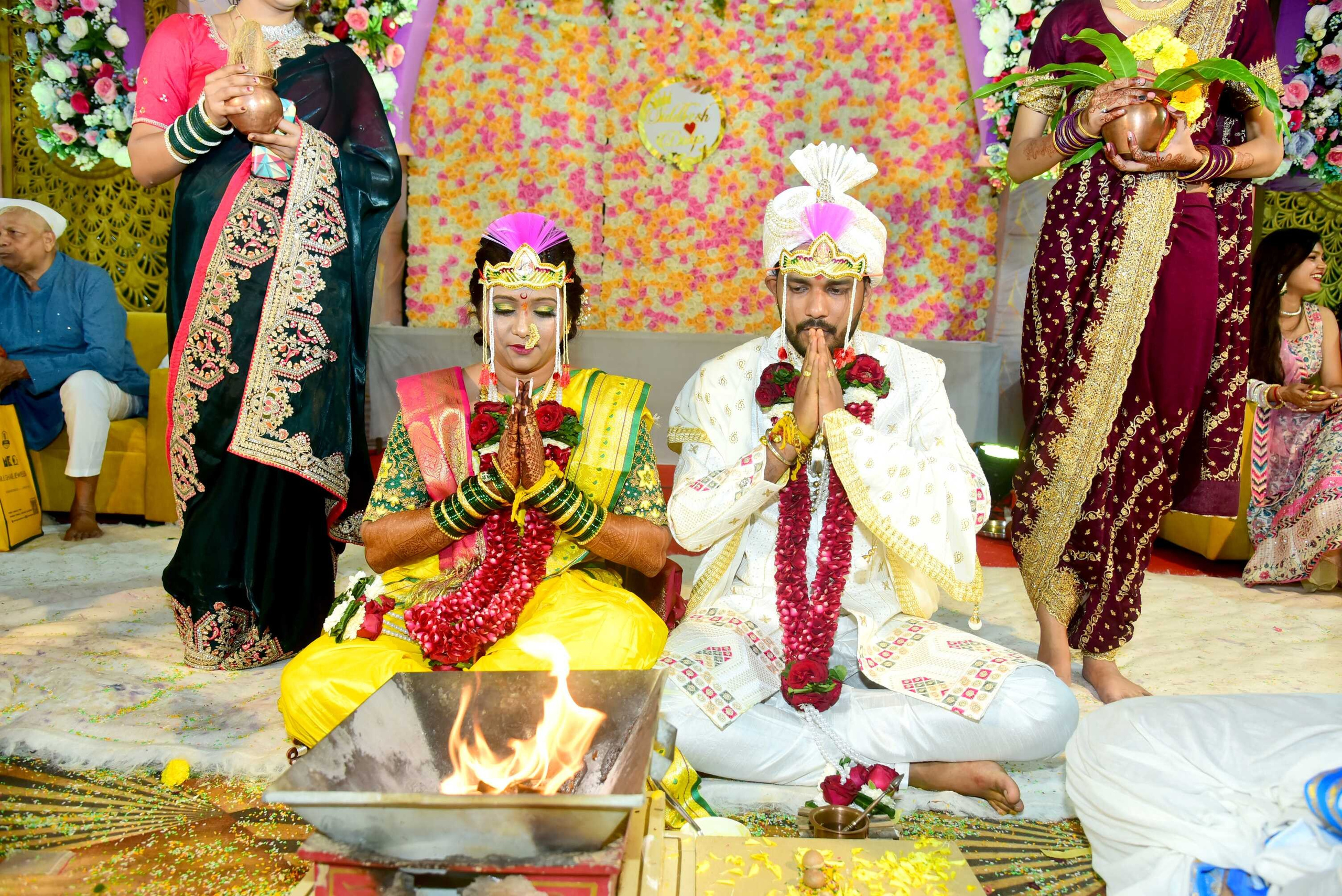 Divya weds Siddhesh. “Ajay Digital Photo Studio — Capturing Timeless Wedding Moments”
