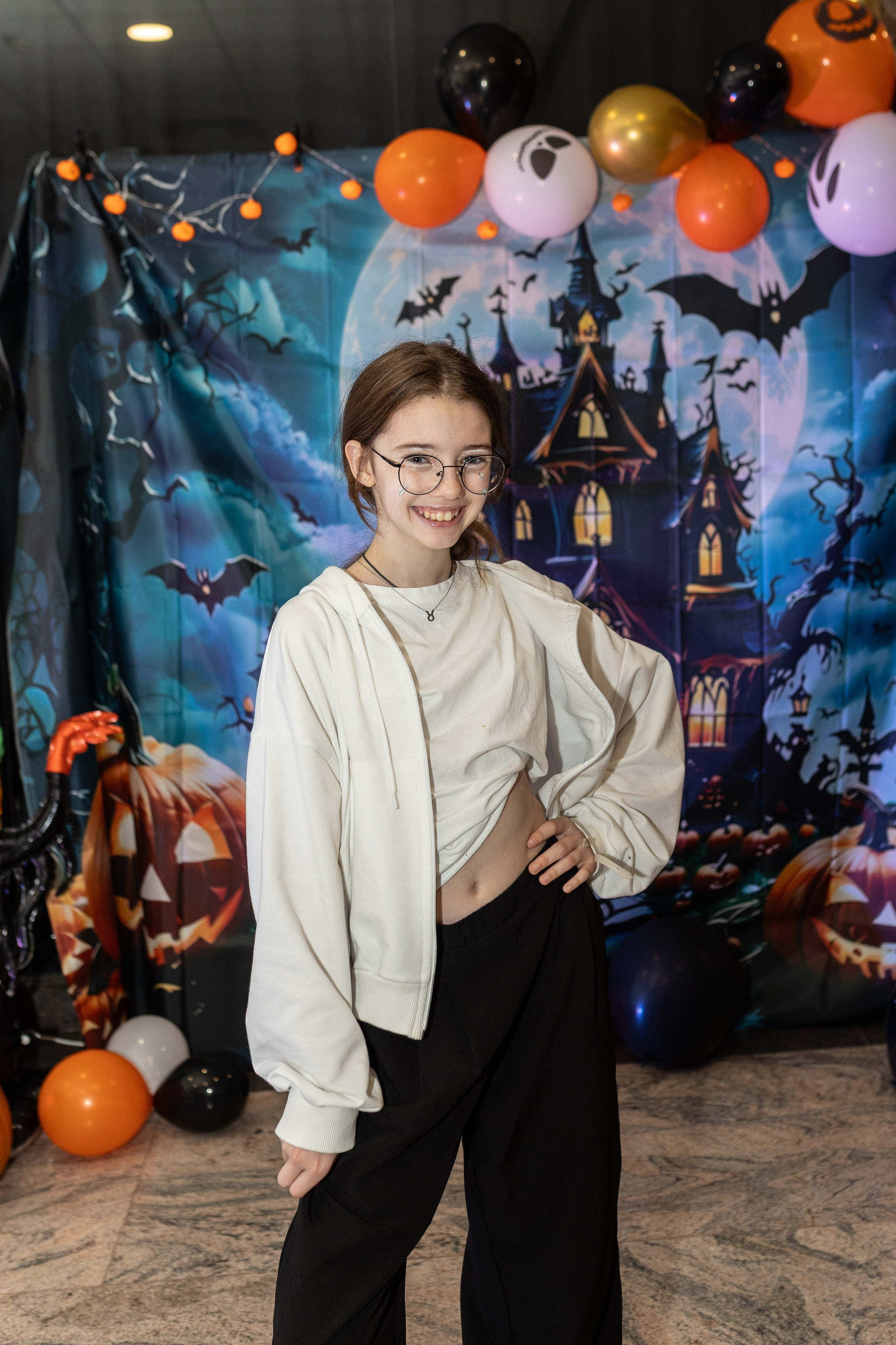 Leo dance studio Helloween 2025. Семейный и детский фотограф в Варшаве Мила Бобровская