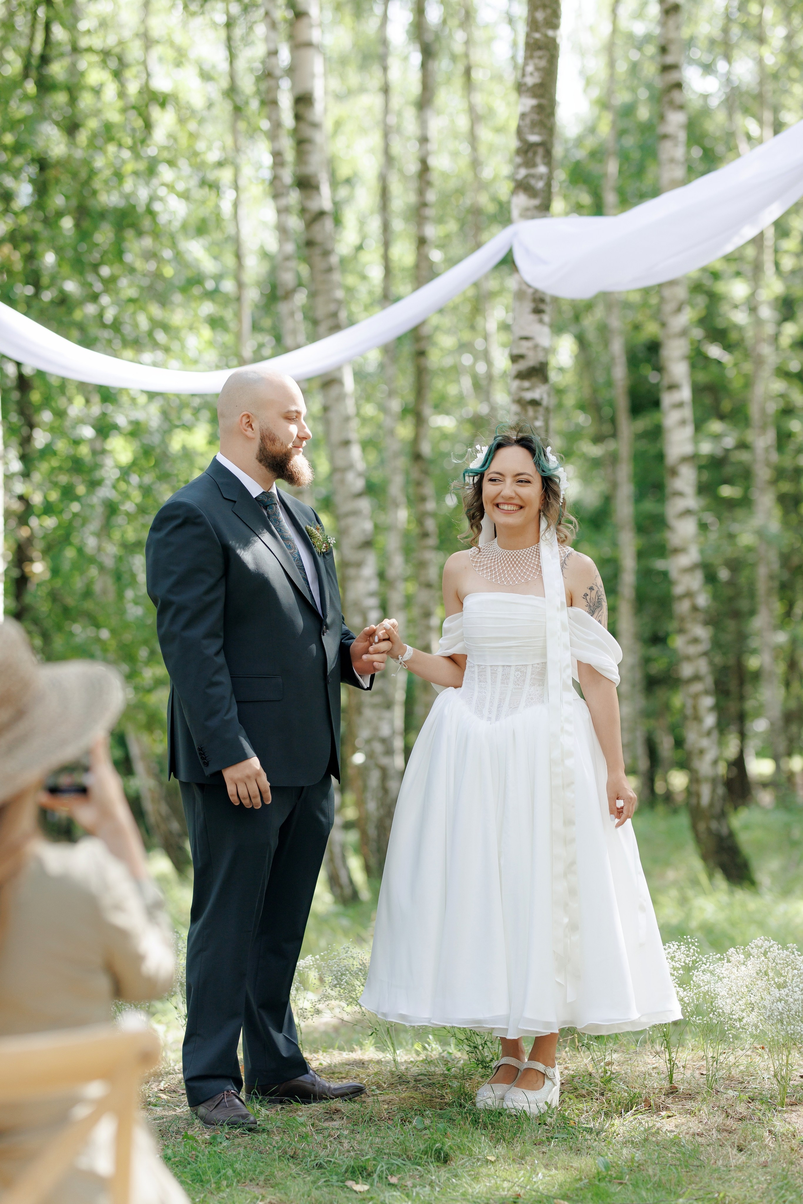 Janina & Wladek. Dworzyszcze Wola. 23.07.2025. Fotograf ślubny i rodzinny w Krakowie Yana Klymova