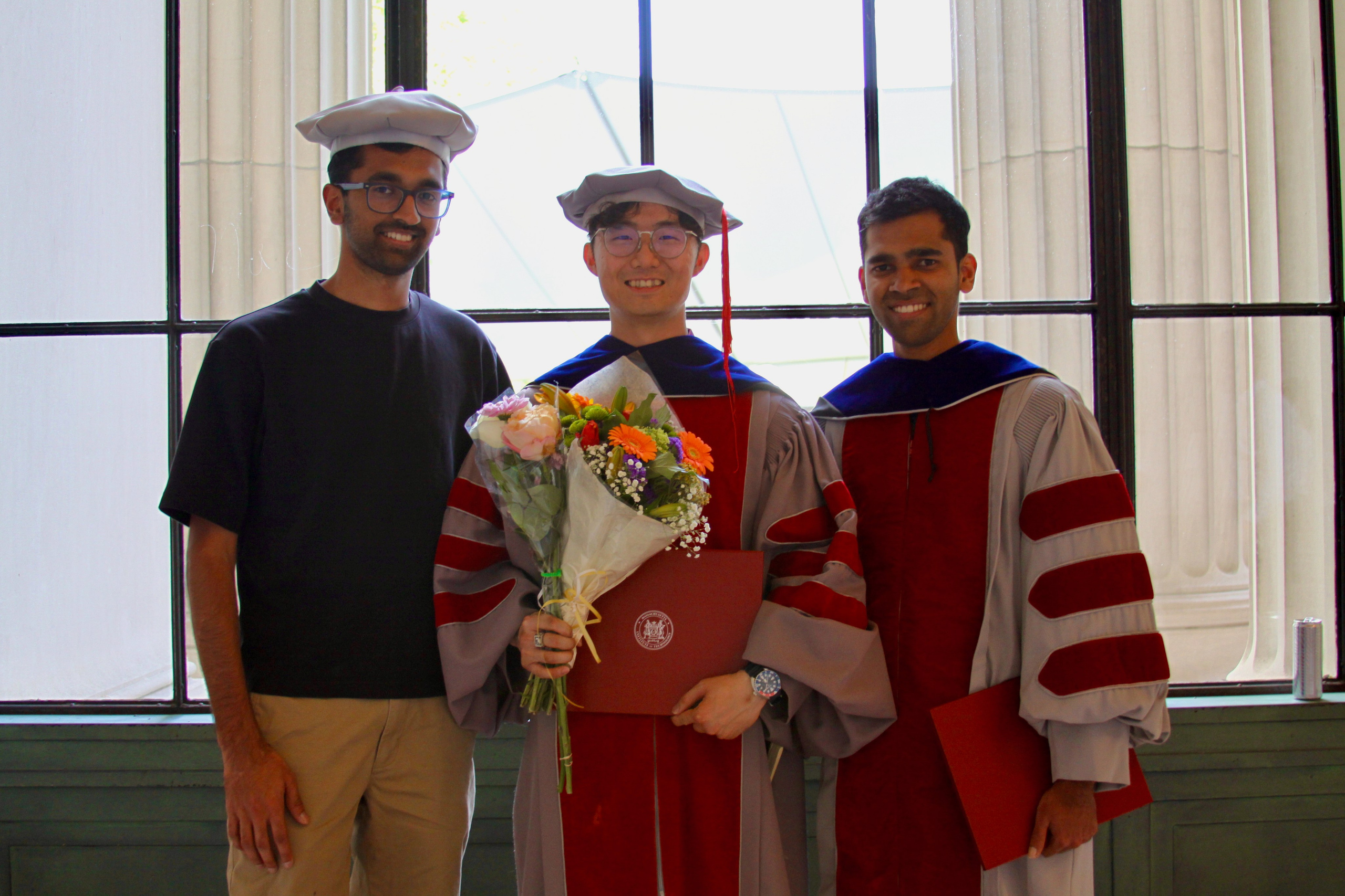 PhD graduation with Elton. Kelly Sang, graduation and portrait photographer in Boston