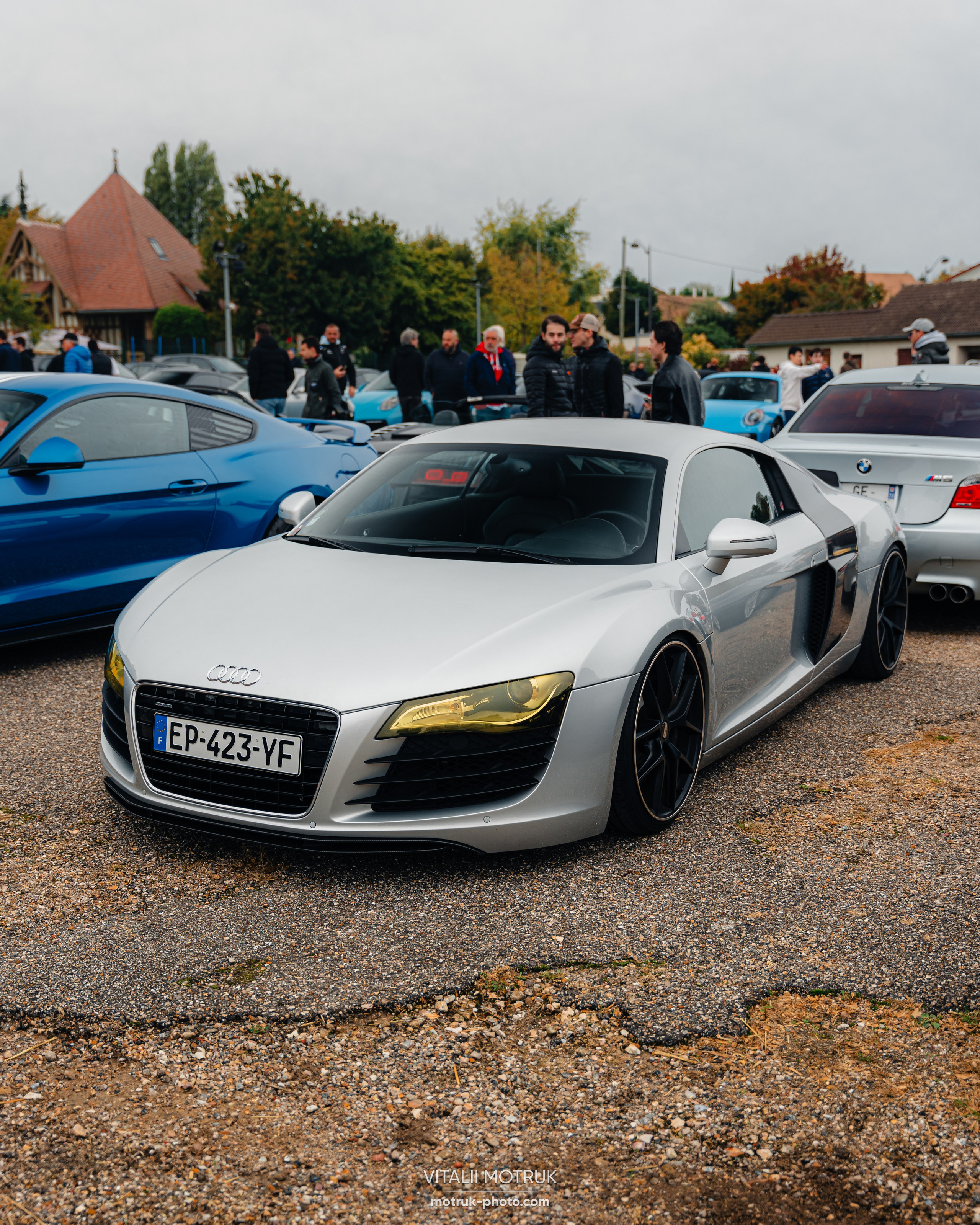 Cars and Coffee 29 septembre 2024. Photographe de voitures à Paris — Vitalii Motruk