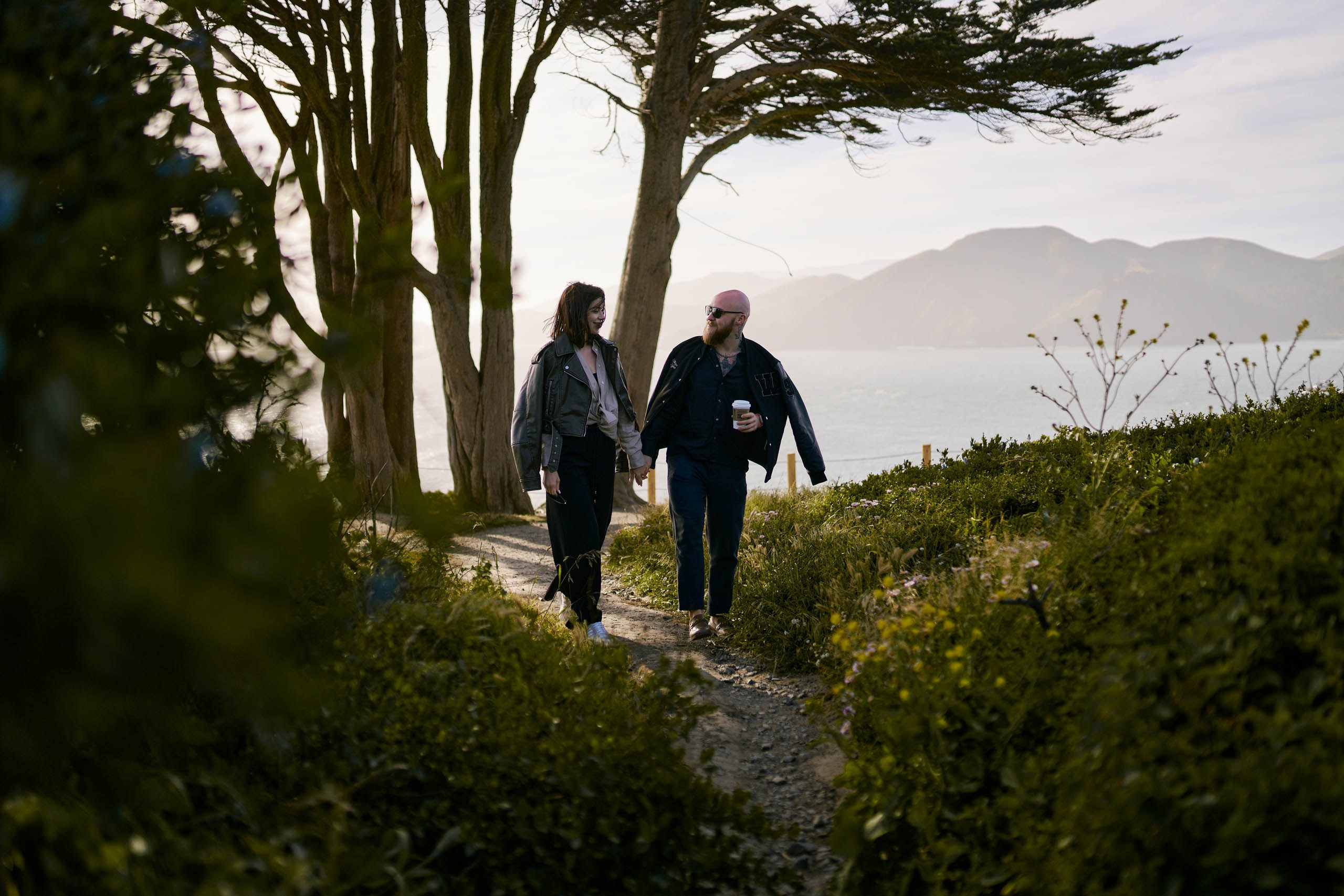 Documentary Couples Photoshoot at Golden Gate Bridge — Candid SF Engagement Session. Bay Area Life | Event, Wedding & Commercial Photography Agency