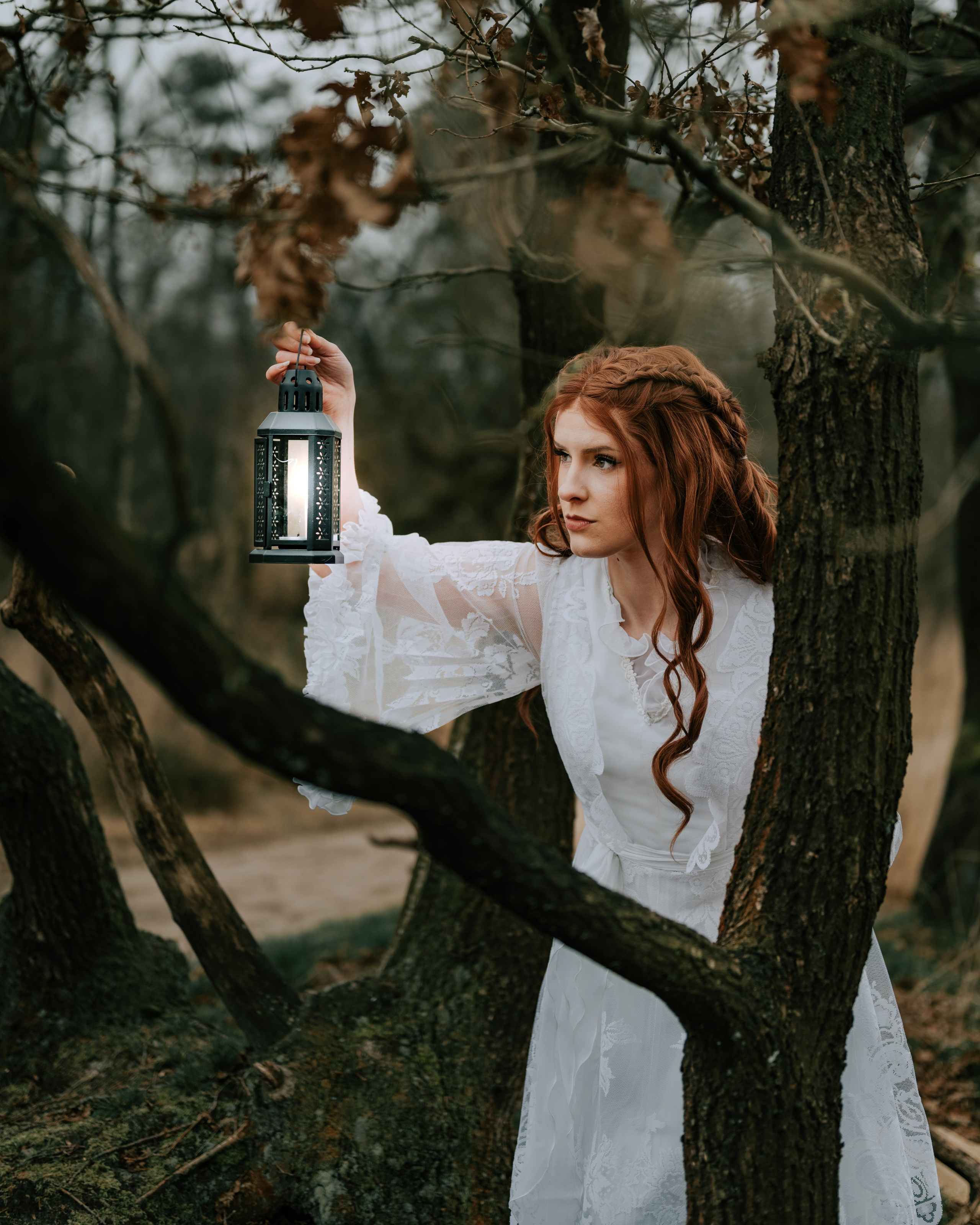 Dutch Folklore in the Fields of Lowlands, Witte Wieven. Moth & Moss Photography