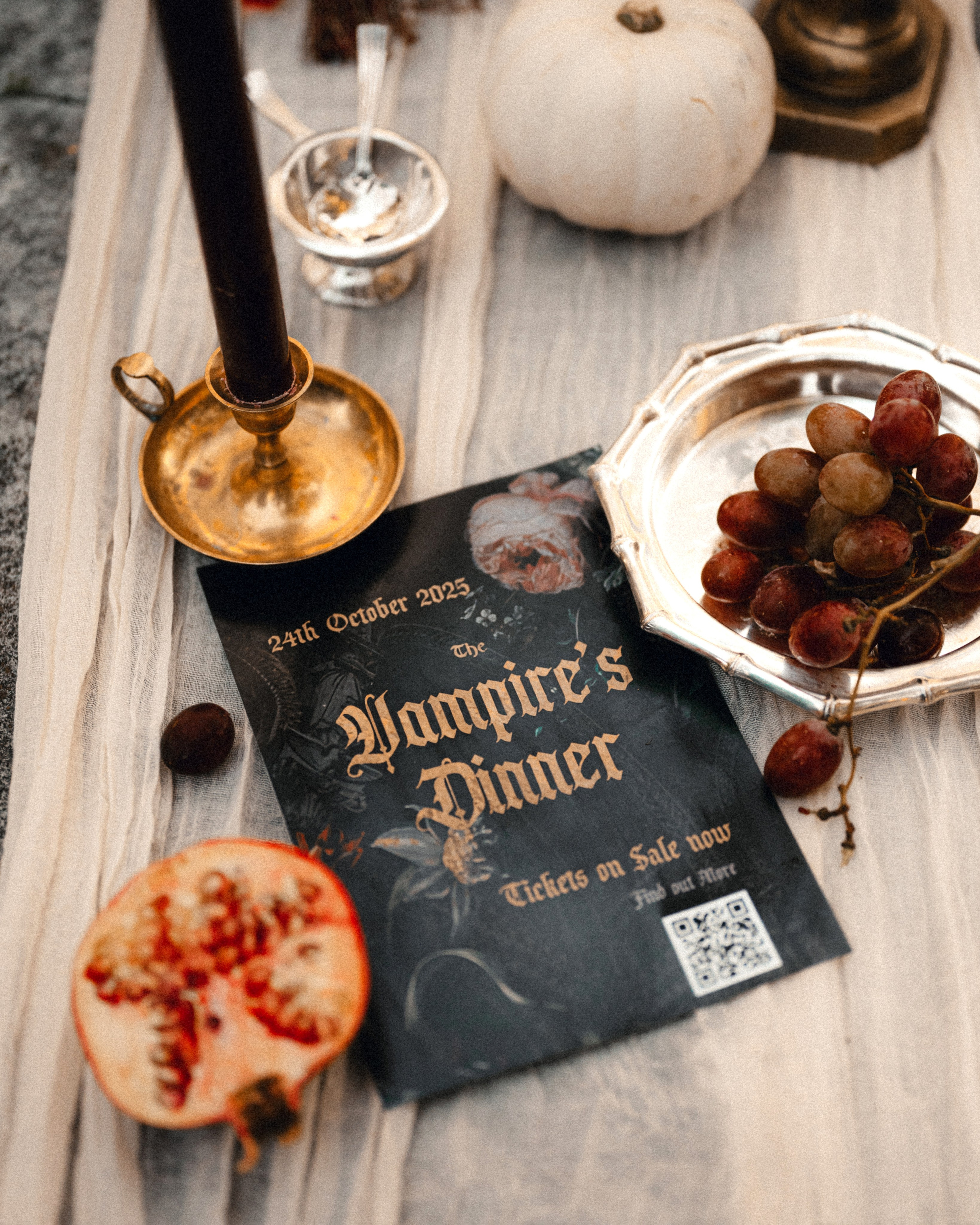 Vampire’s Dinner — Event Promo. Moth & Moss Photography