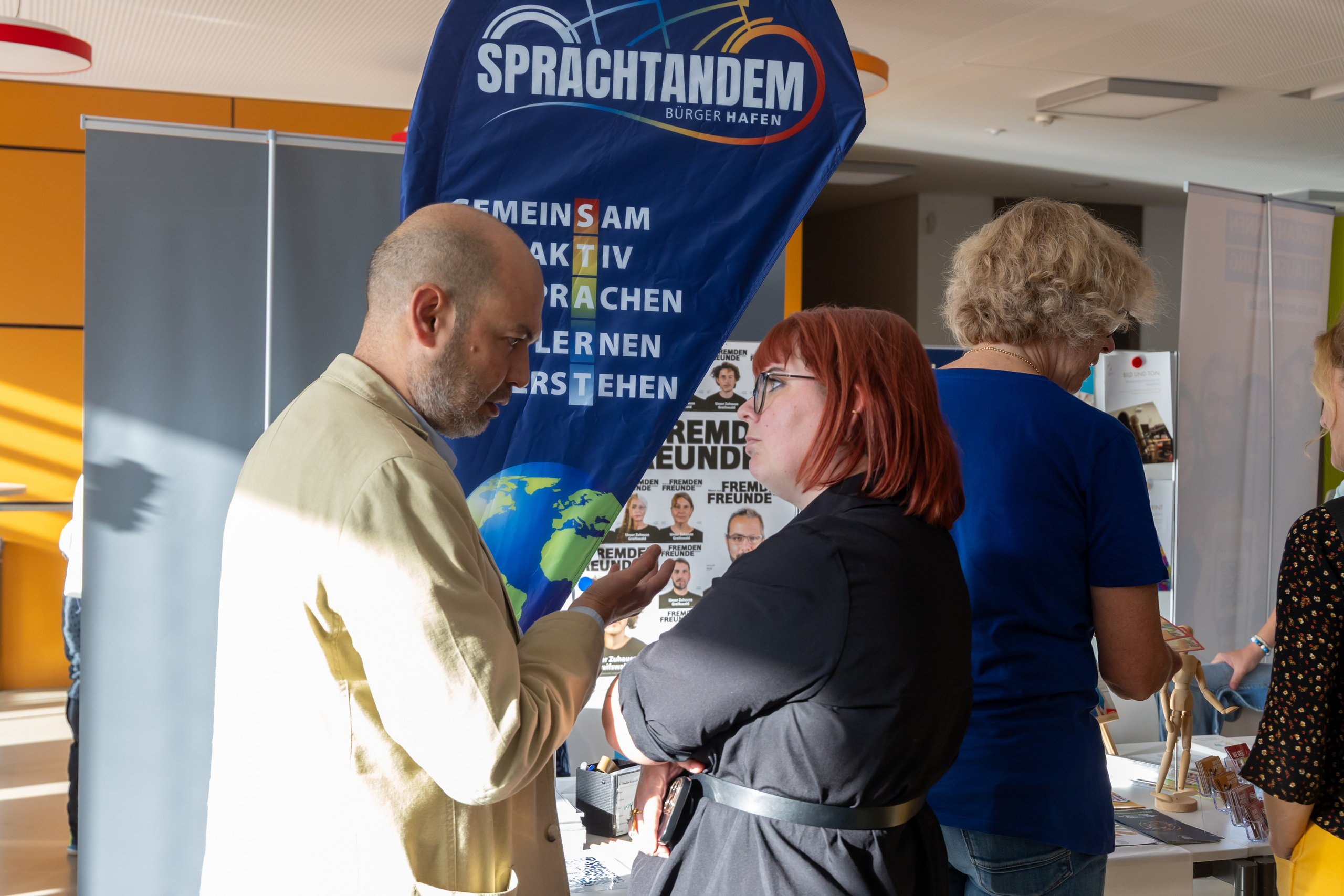 Interkulturelle Woche Greifswald 2025. Fotofrafin in Deutschland