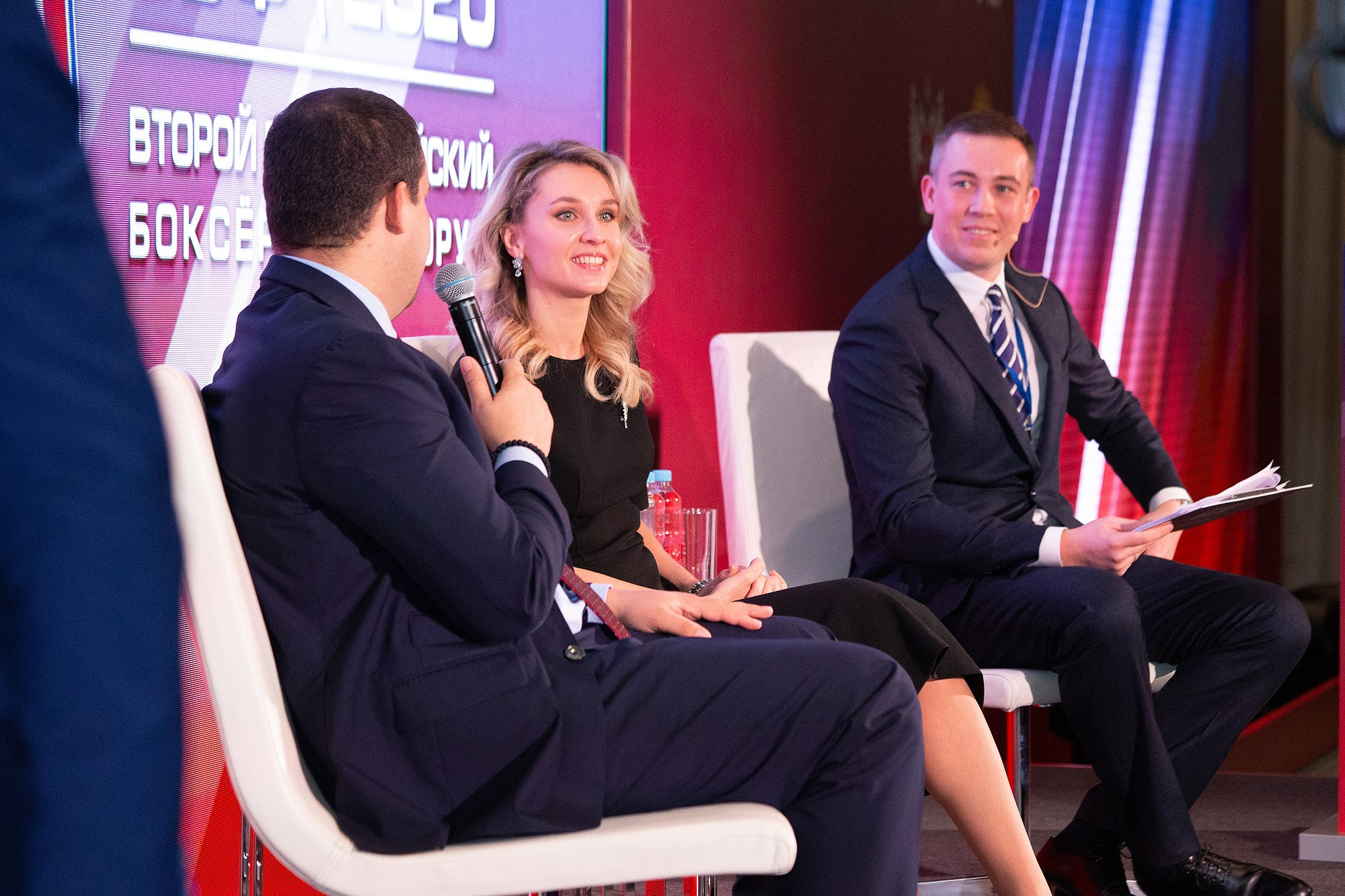 Zweites Allrussisches Boxforum. Fotofrafin in Deutschland