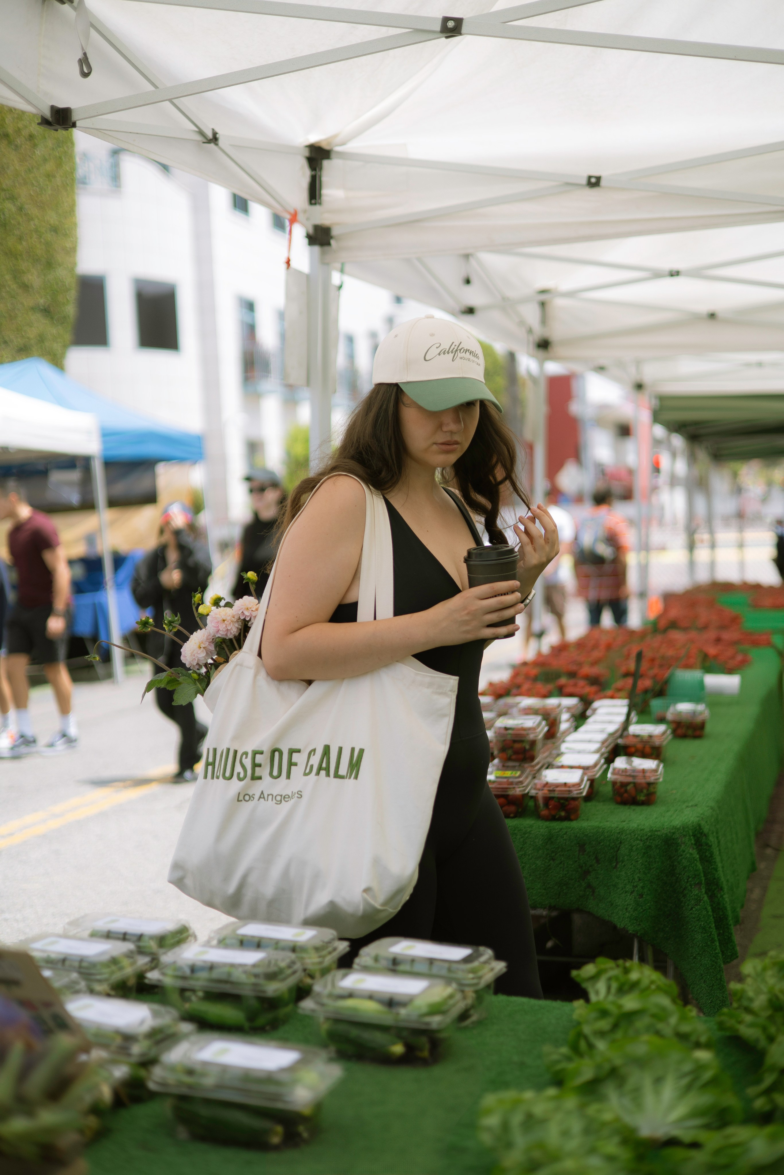 Farmer’s Market and Picnic | Photoshoot for House of Calm. Photographer in Los Angeles. Julia Ishmuratova