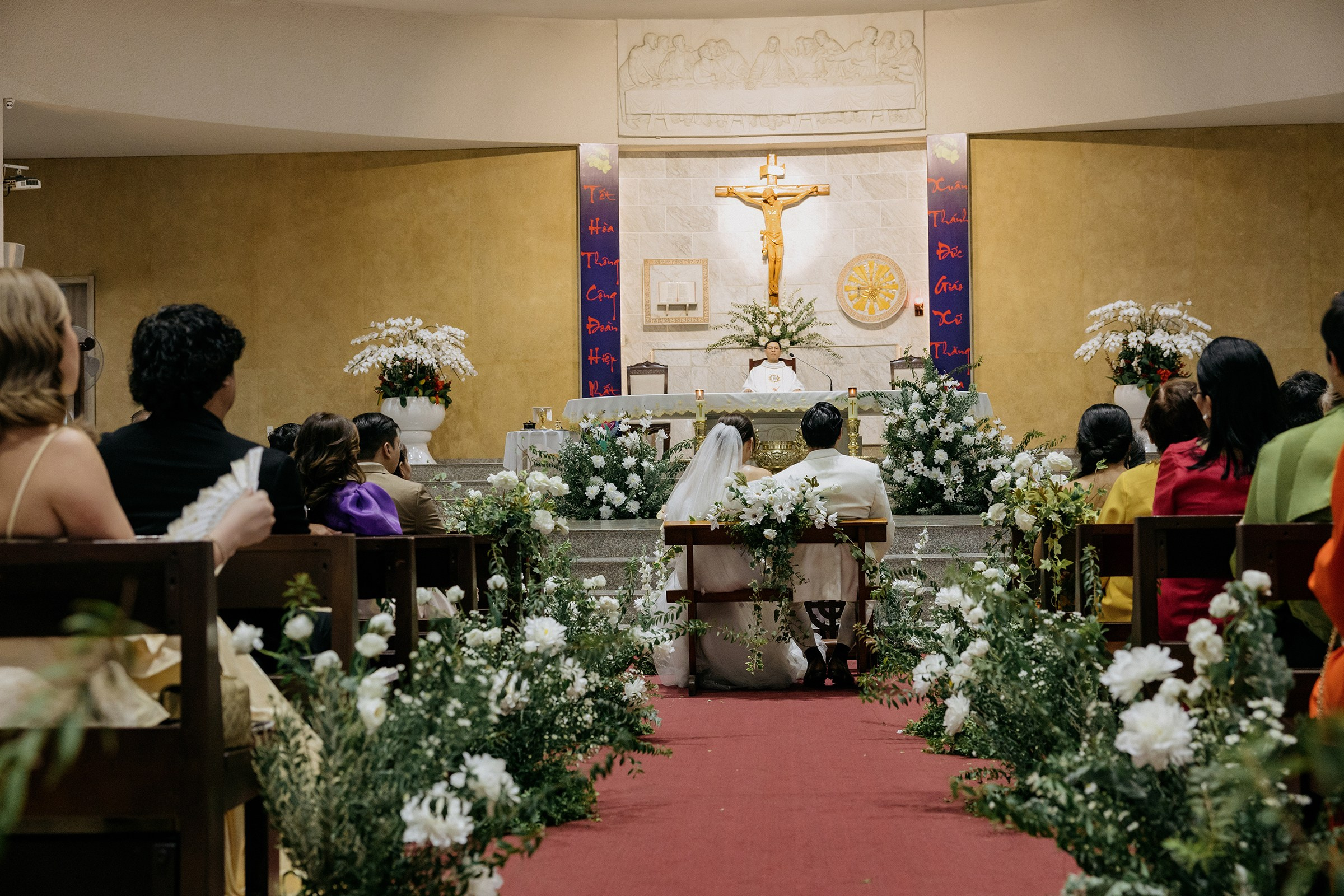 Church Wedding / Nica & Xavier. Nhiếp ảnh gia đám cưới hàng đầu tại Thành Phố Hồ Chí Minh