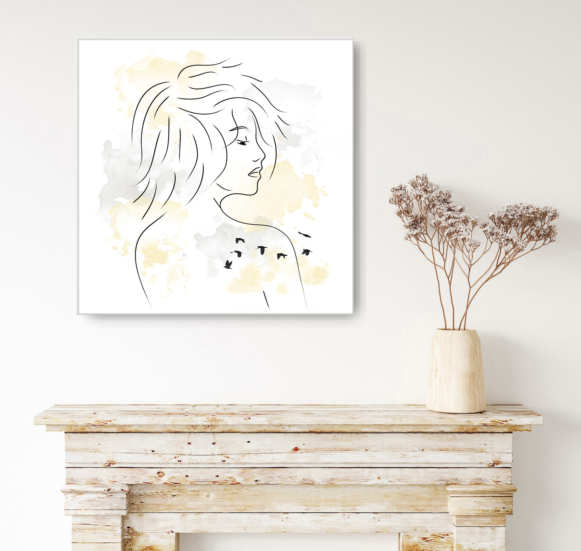 ART line. Lolly Shine. Contemporary digital artist