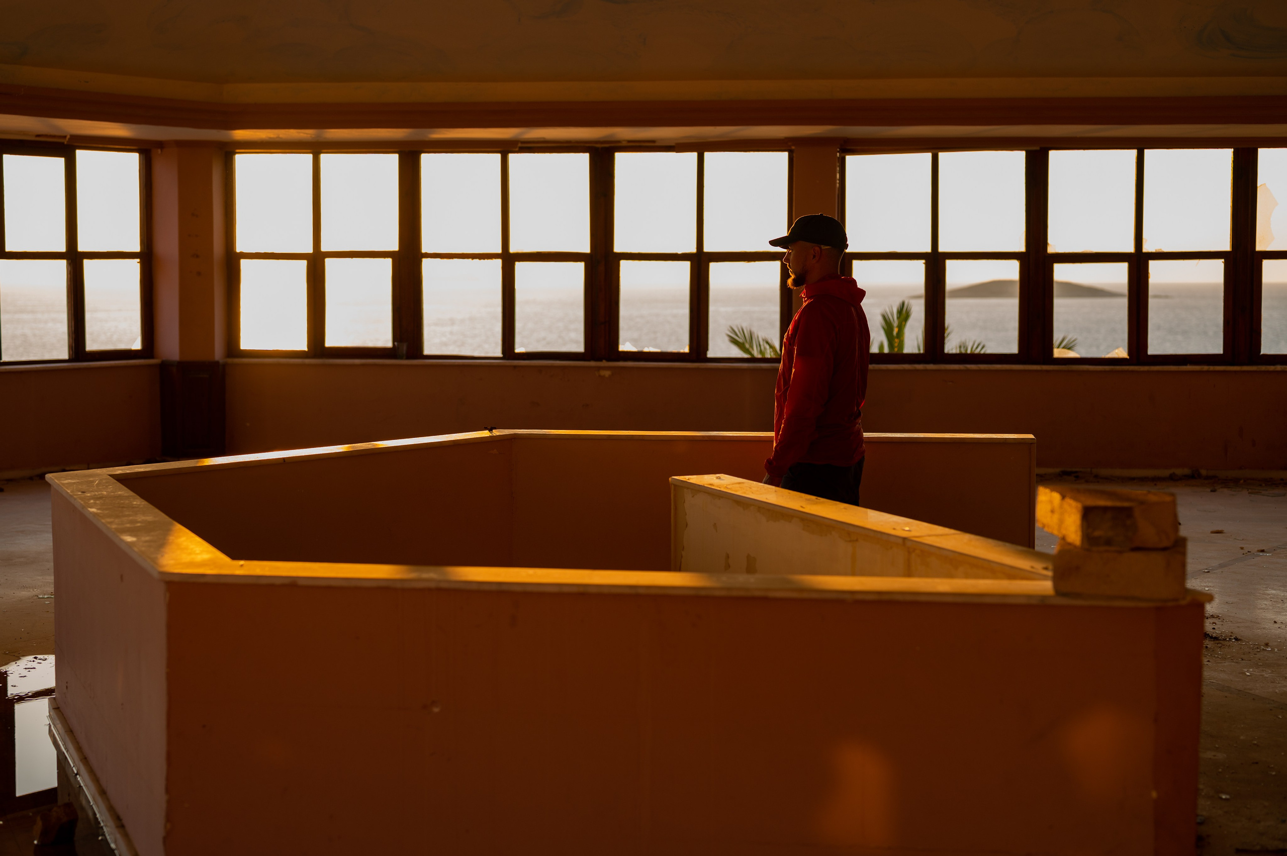 Dima — Kaş and the old water park. Photographer Yulia Lushnikova, Based in Valencia