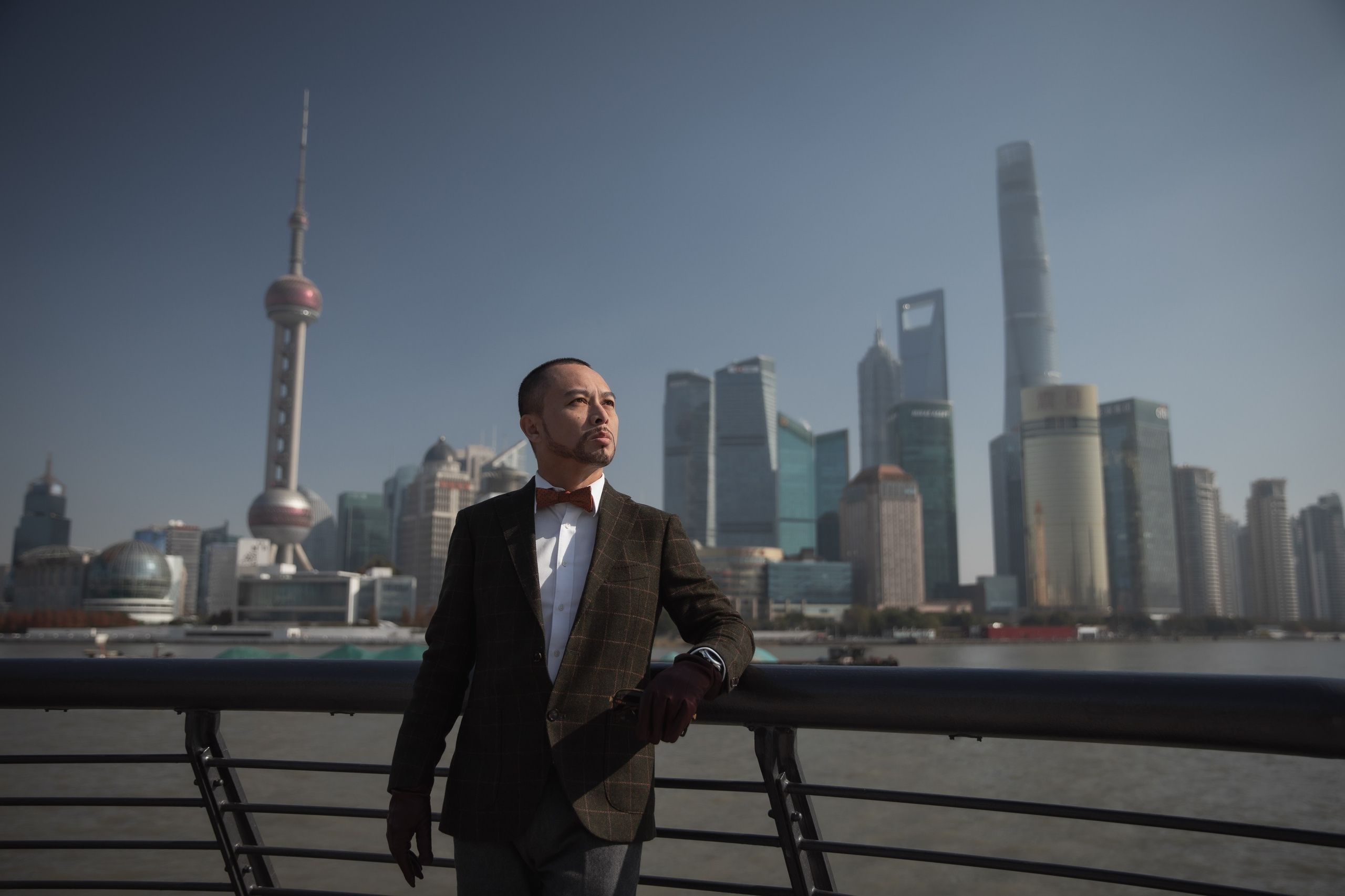 Bjack Chen on the Bund. Фотограф в Шанхае — Лола Пидлуская