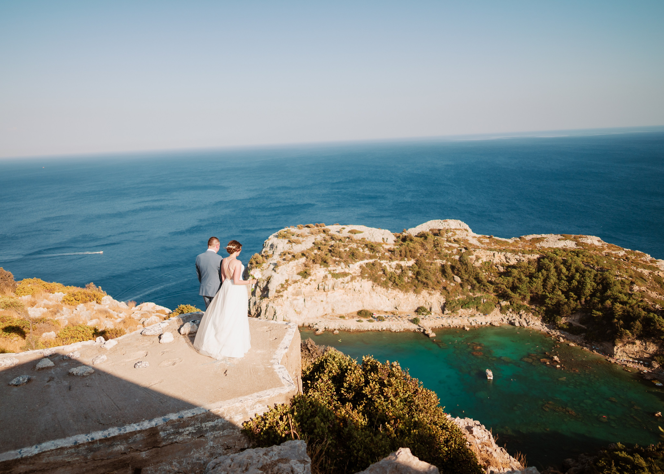 Paola and Daniel. Destination Wedding | Wedding in Rhodes & Marriage Proposal in Rhodes