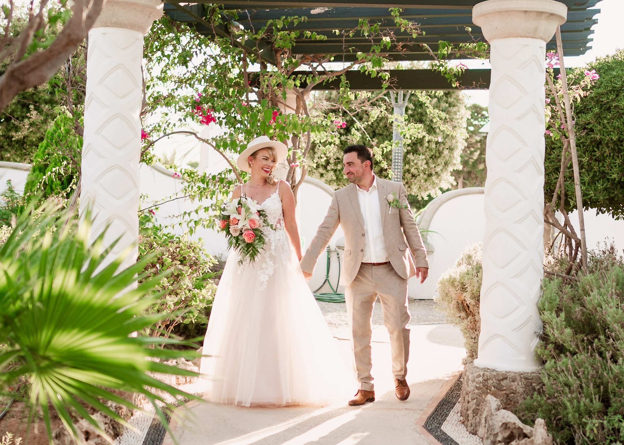 Fotis and Sandy. Renate Woeste | Wedding planner in Rhodes. Creating dream weddings by the sea. Let’s make your special day unforgettable