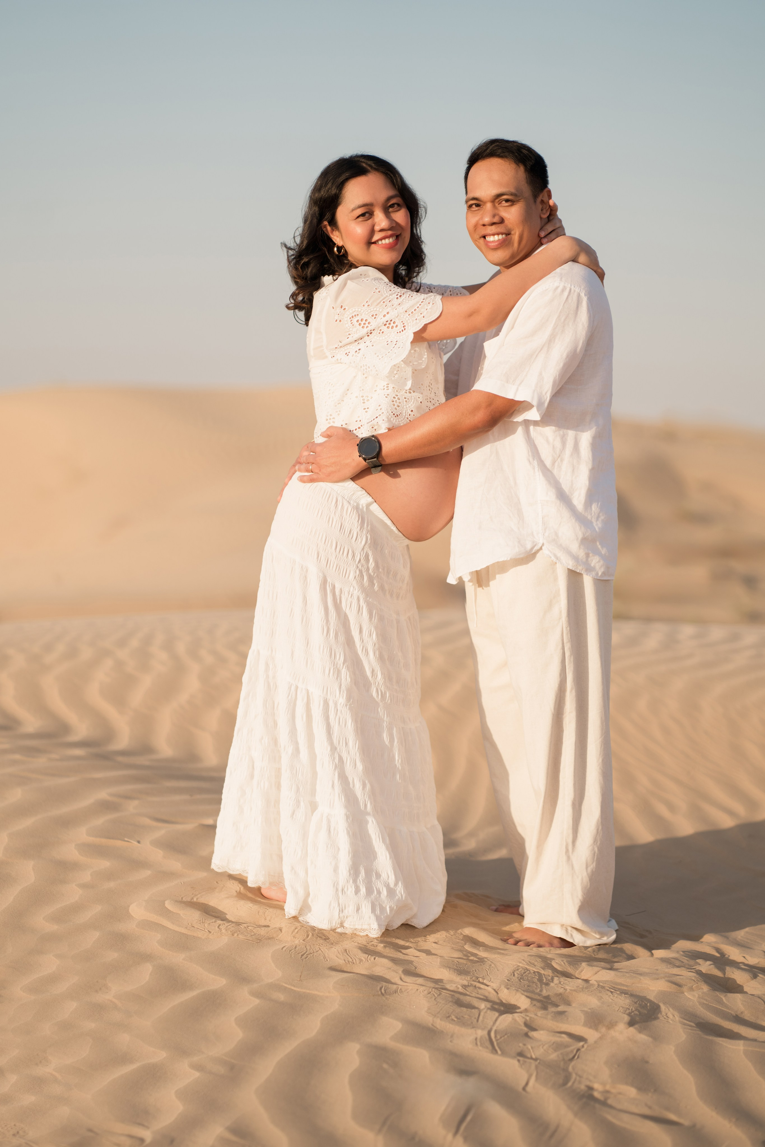Desert sunrise. Angela Iakovleva — Family Photographer in Dubai