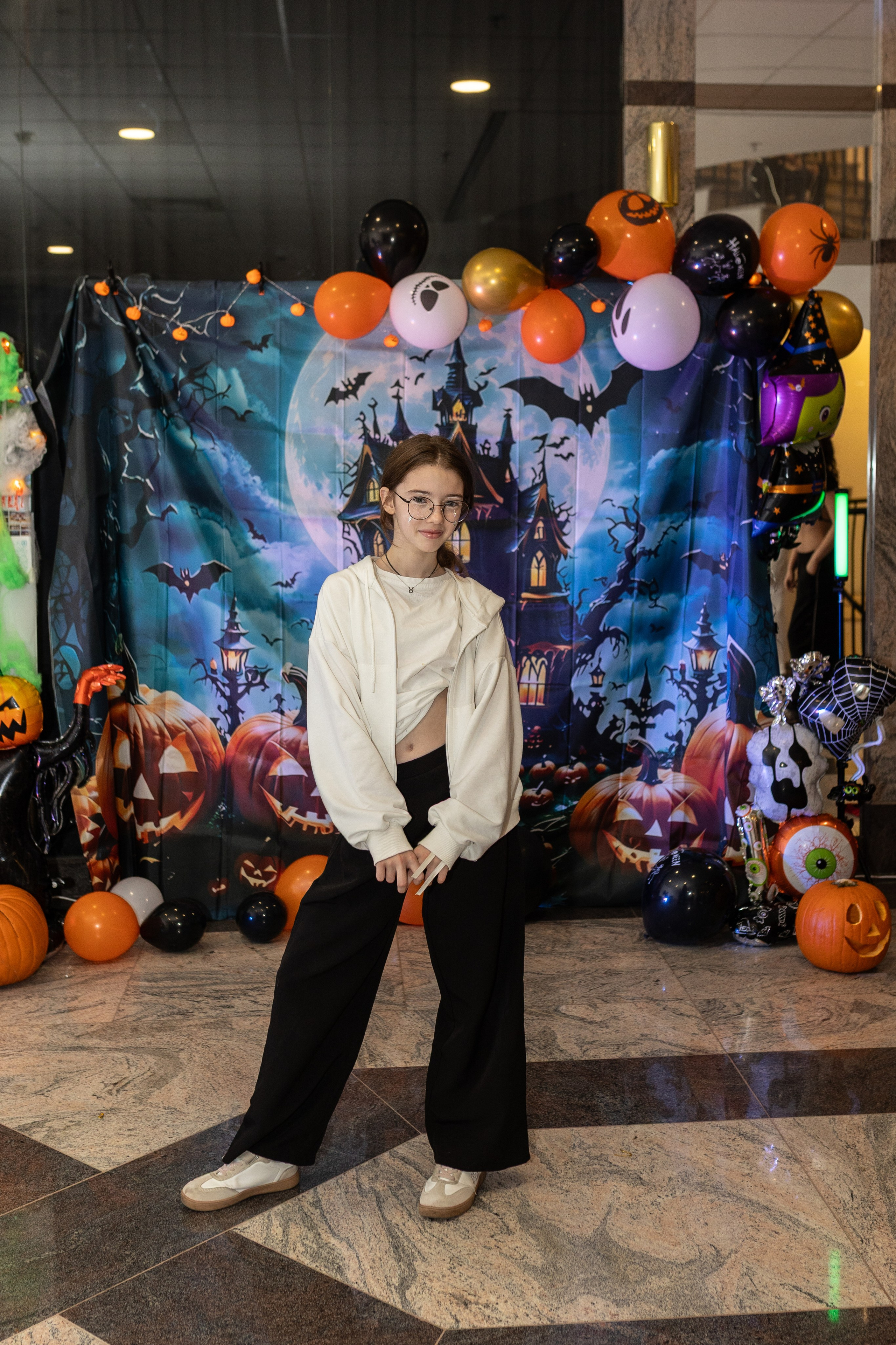 Leo dance studio Helloween 2025. Семейный и детский фотограф в Варшаве Мила Бобровская