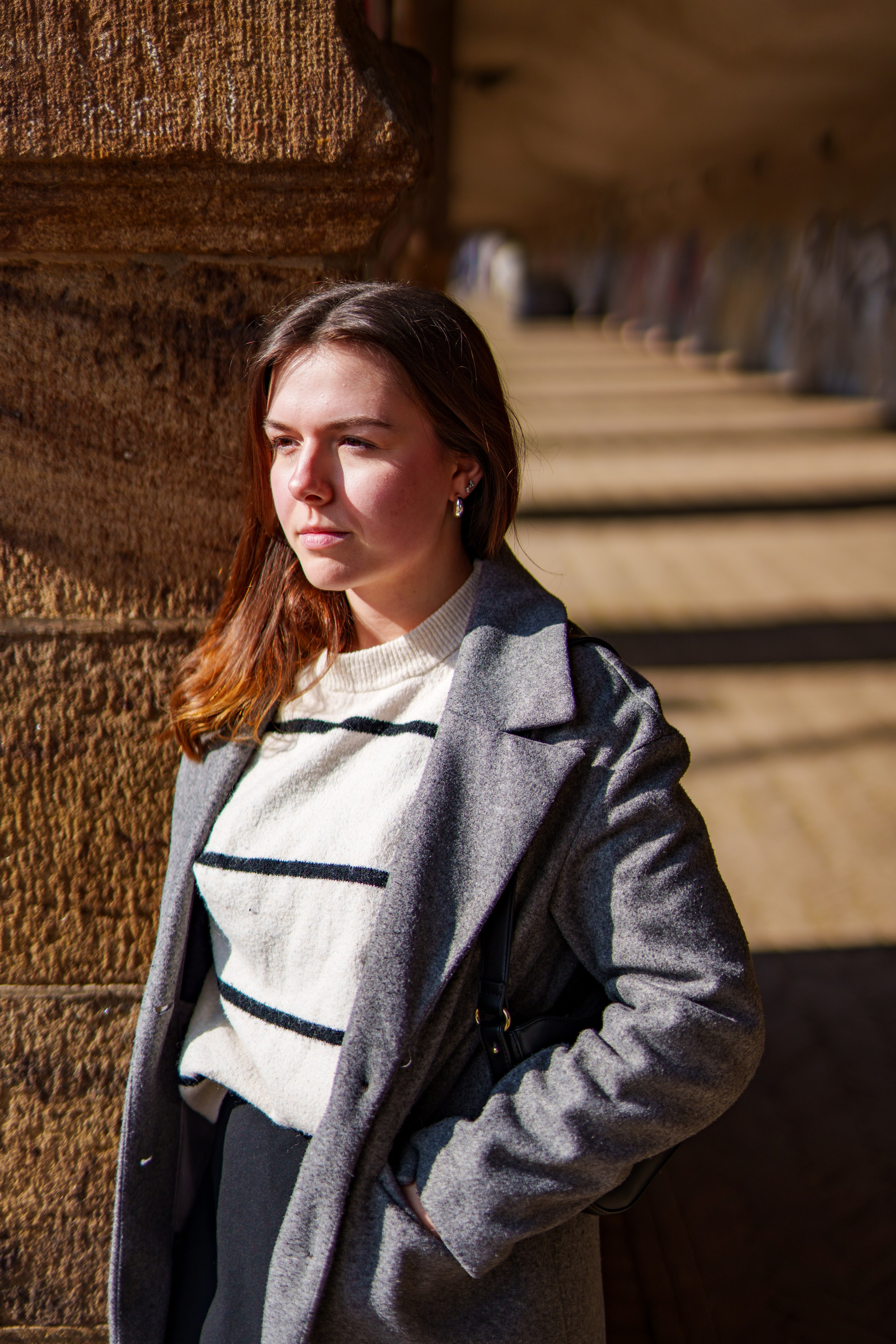 Bremen’s historic city center w/ Lucy. URBANSTREETFILES.ART
