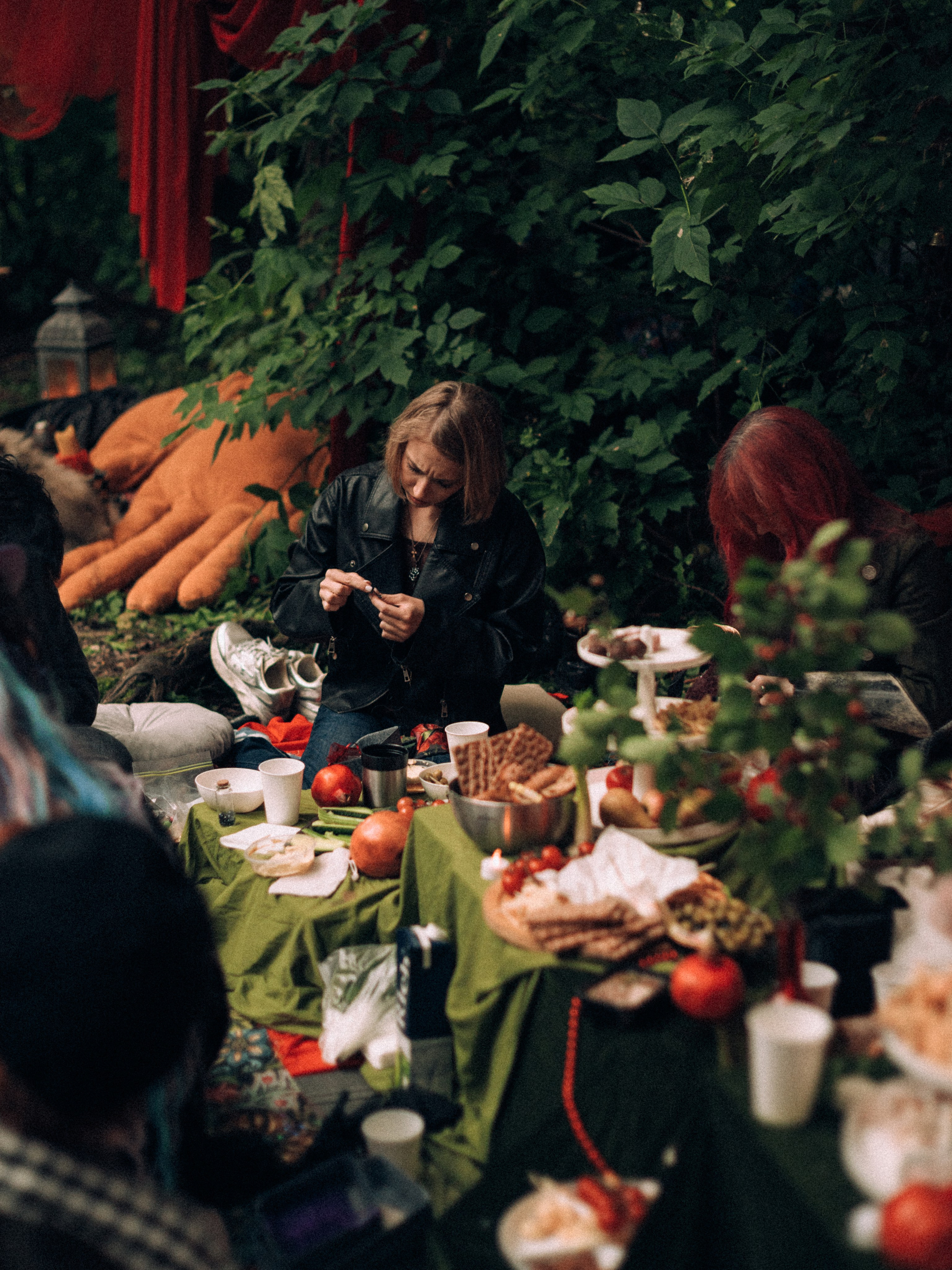 Witches' picnic — fantasy themed event. Moth & Moss Photography