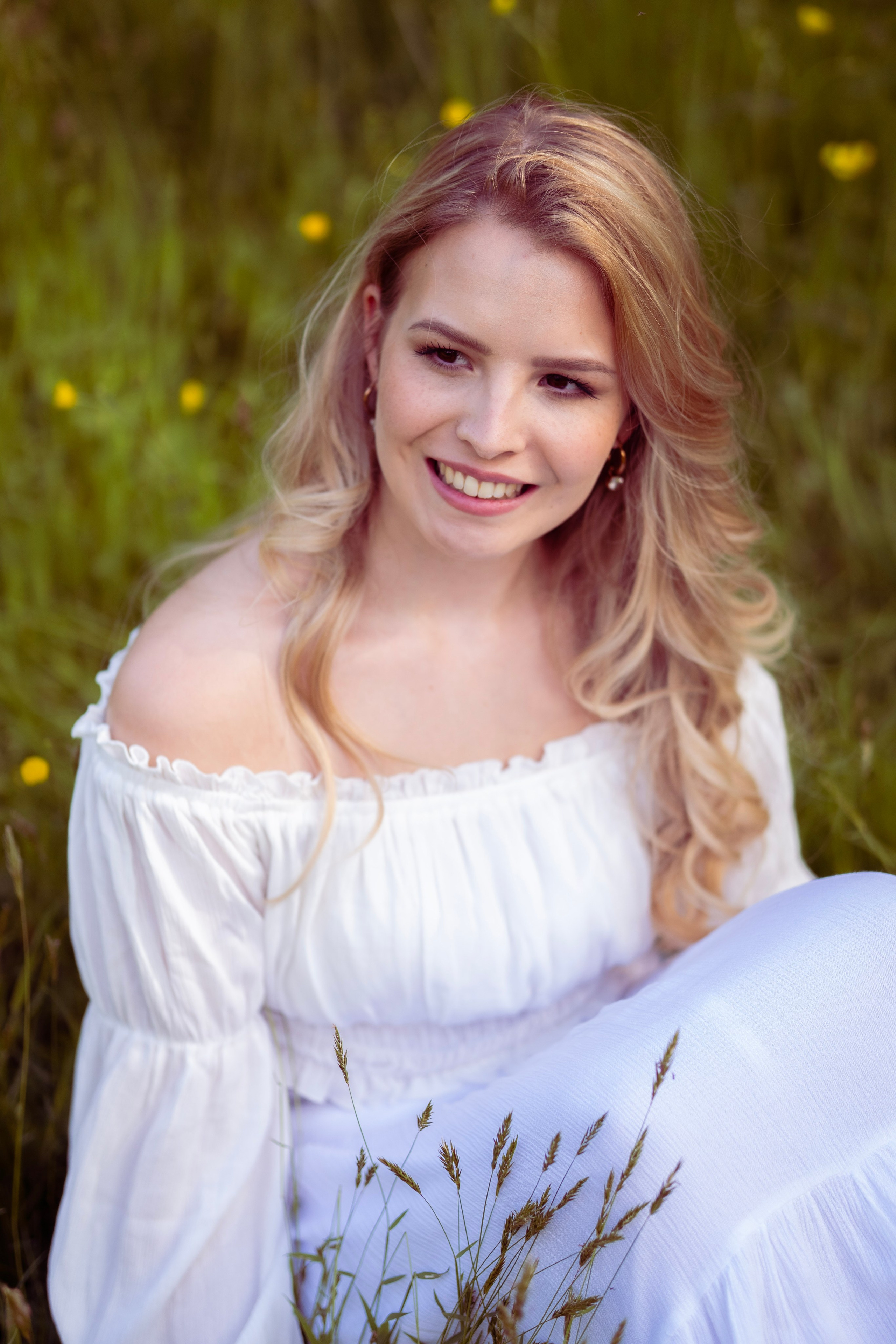 Summer garden photoshoot