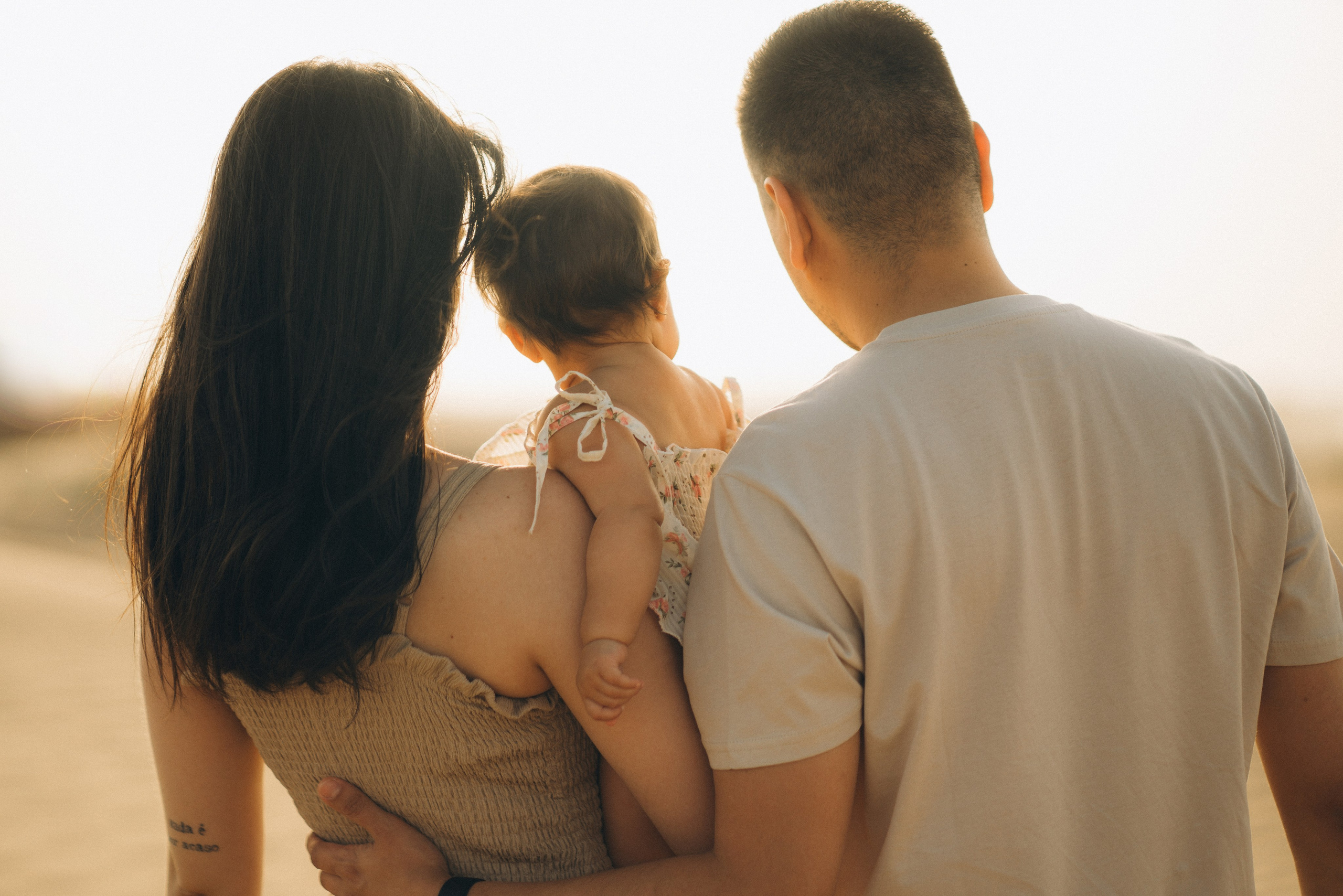 Sunset in the desert. Angela Iakovleva — Family Photographer in Dubai