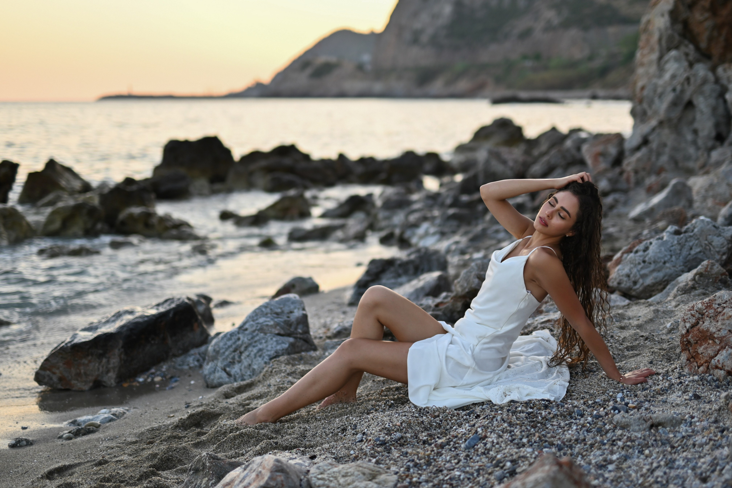 Индивидуальные съемки на пляже — Клеопатра. Photographer in Alanya, Side, Manavgat. Türkiye