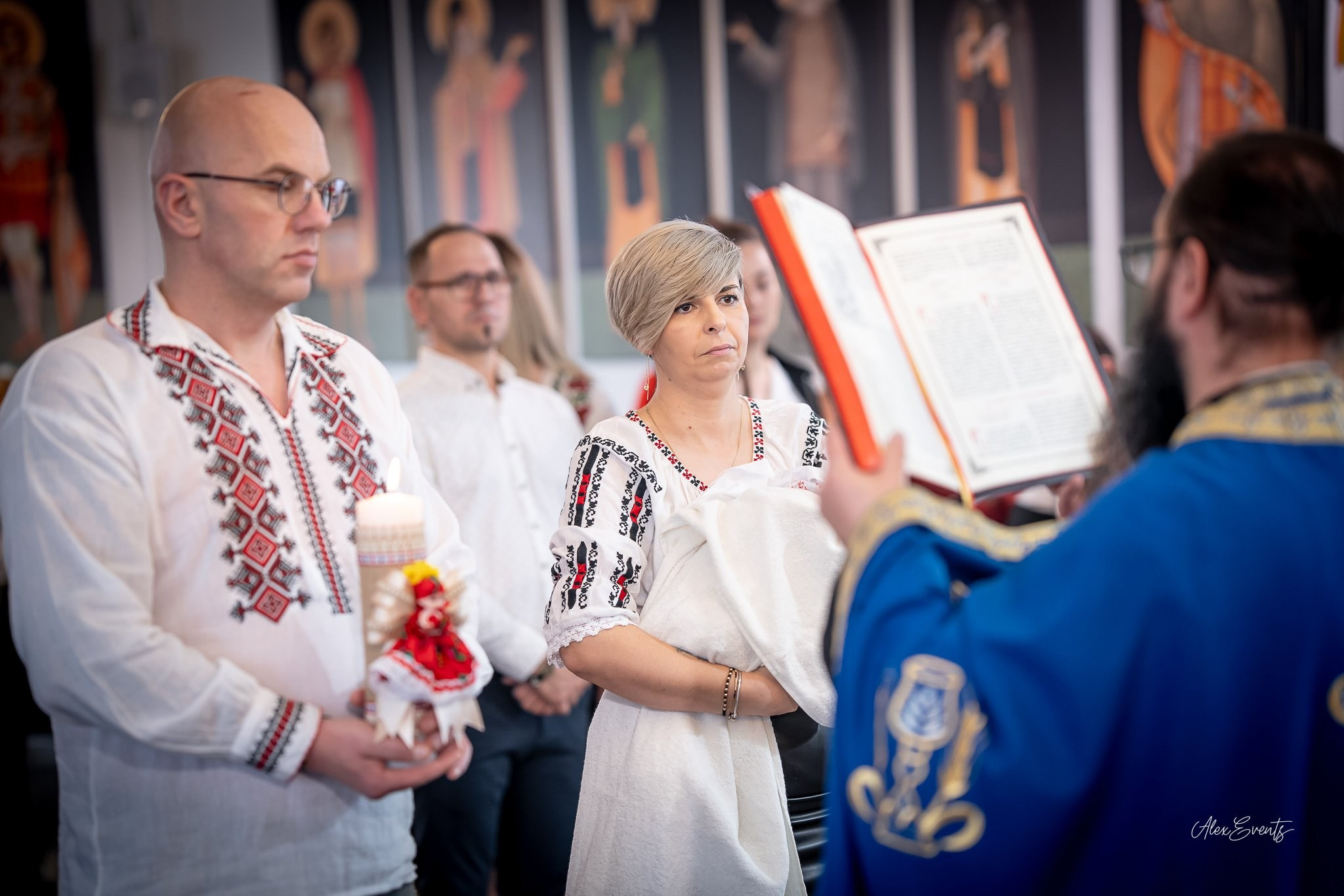 Elara' baptism — Agerbæk Church. AlexEvents | Wedding and Baptism Photographer & Videographer in Denmark and Germany