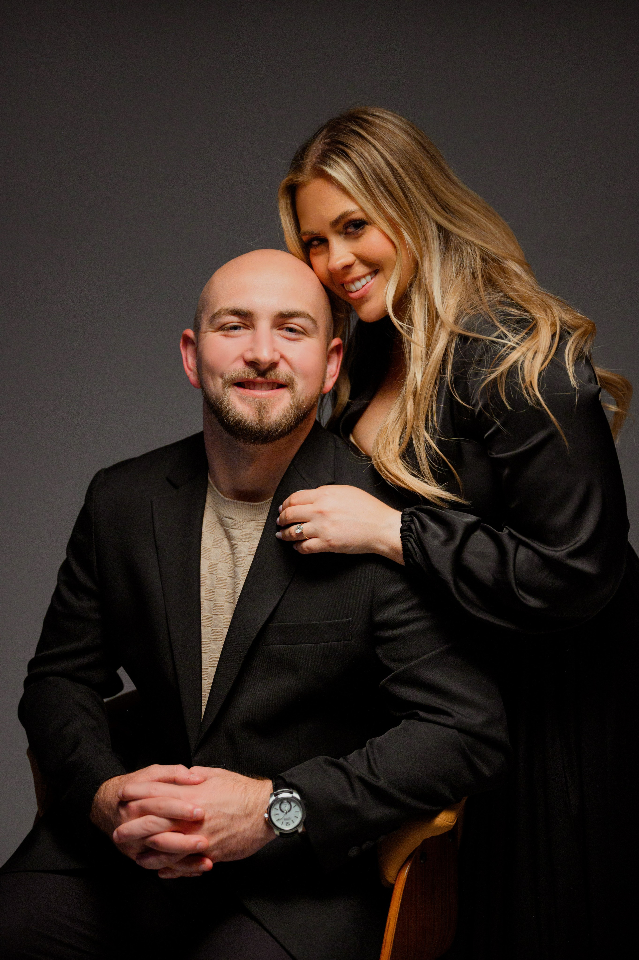 Mike & Elizabeth. Wedding, maternity and family photographer in Charlotte Tasha Minn