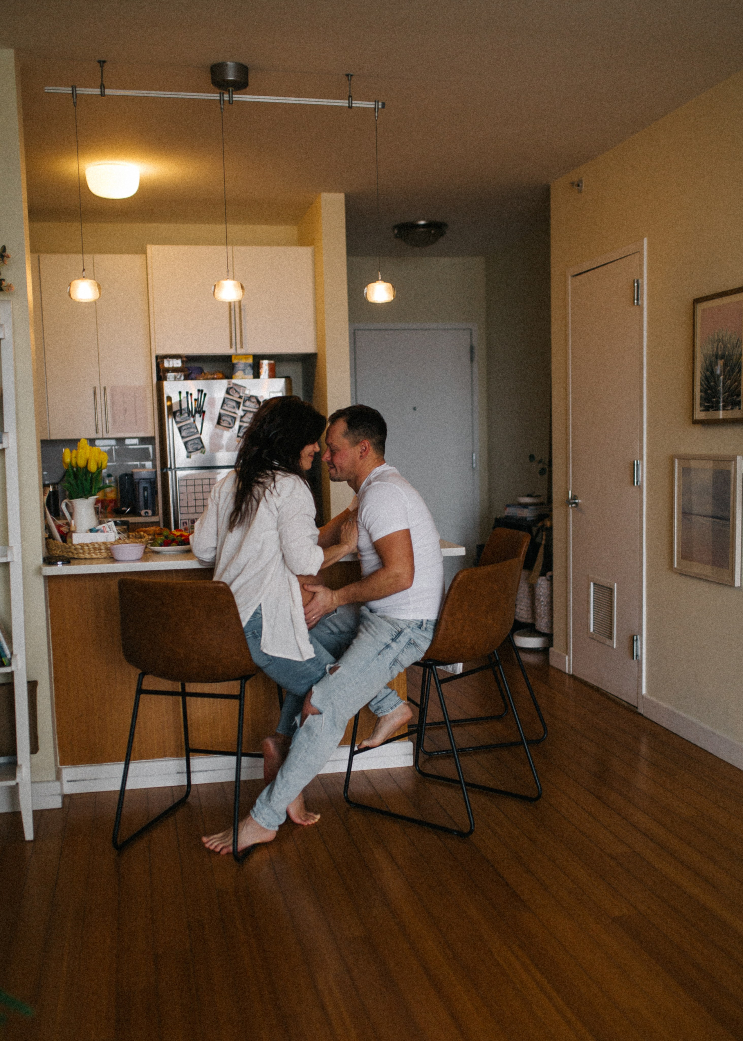 Maternity. Home. Photographer NYC