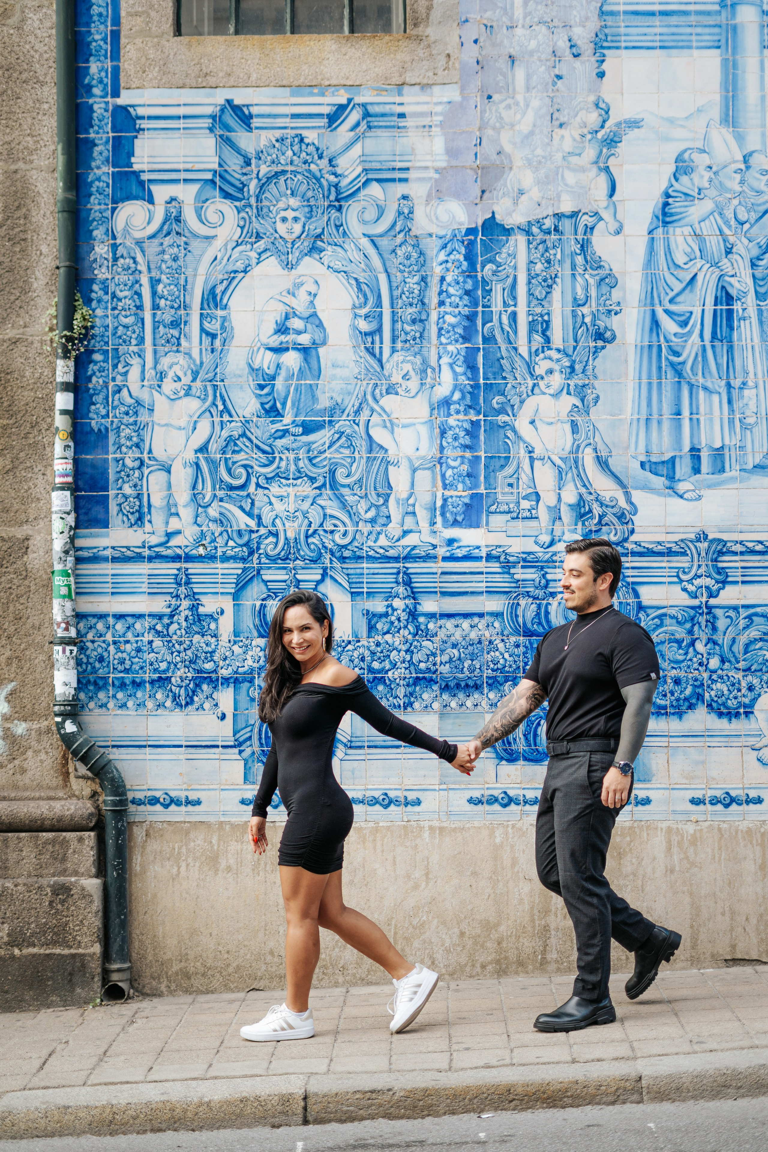 Fernando e Caroline. Davi Valente