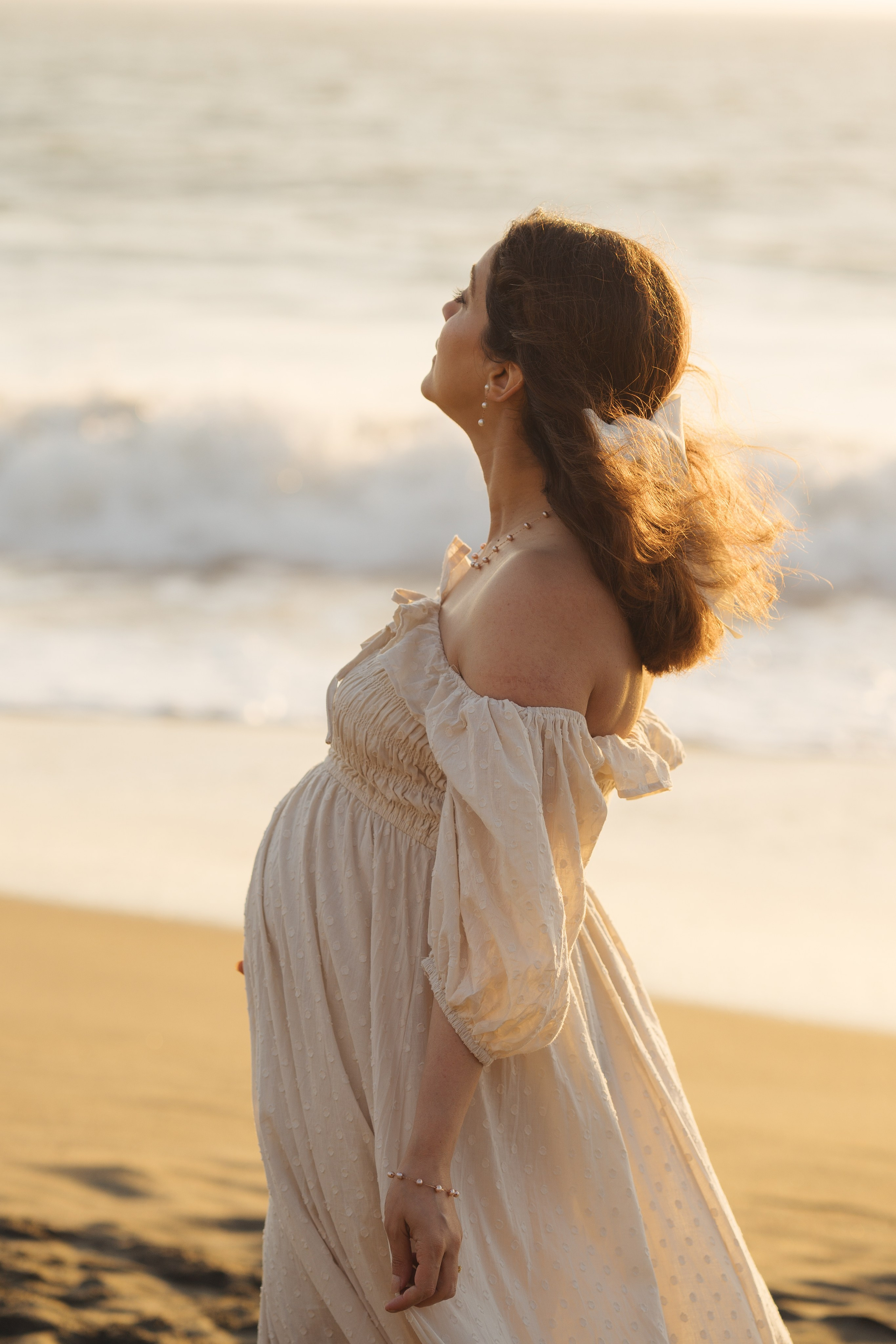 Niloo Maternity Session at Baker Beach. Soulo Photography | San Francisco Bay Area Based Photographer