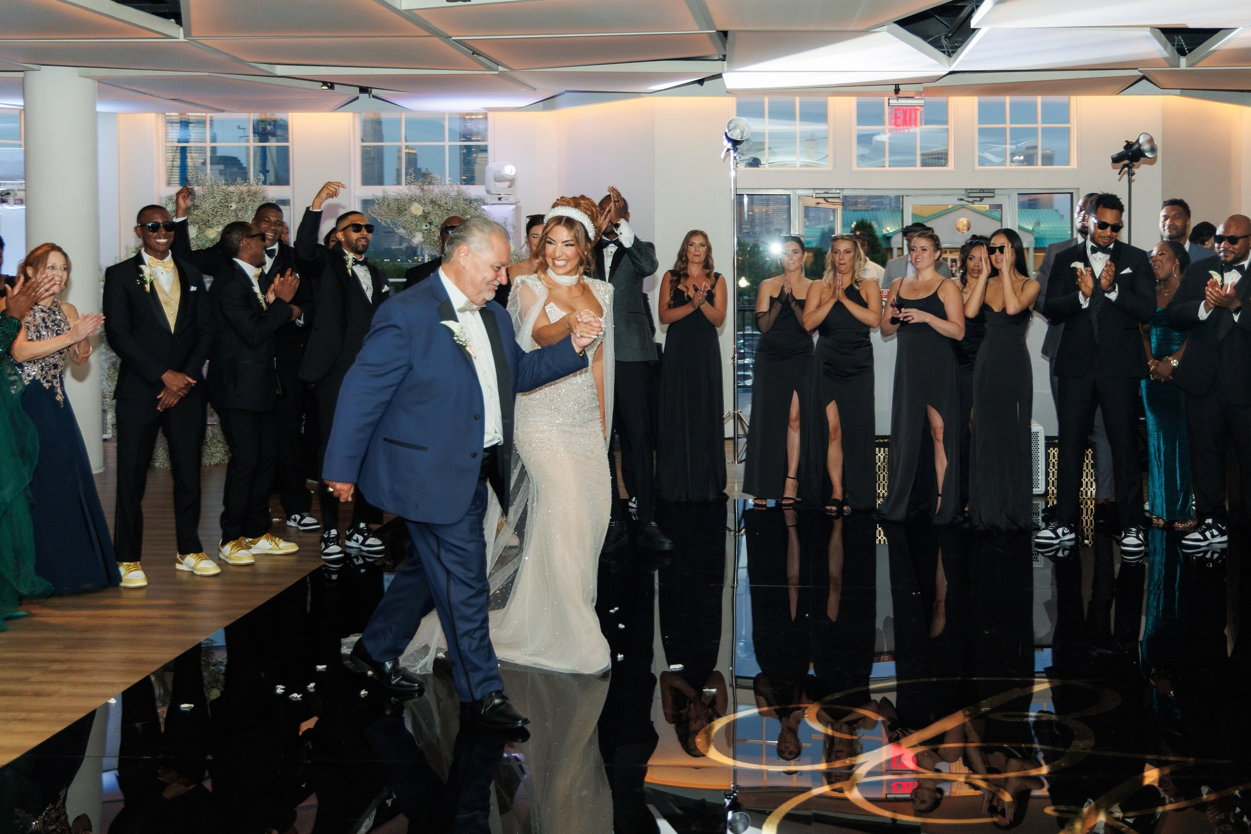 Briana & Kefim, Maritime Pars, Jersey City, NJ. Wedding Photo & Video