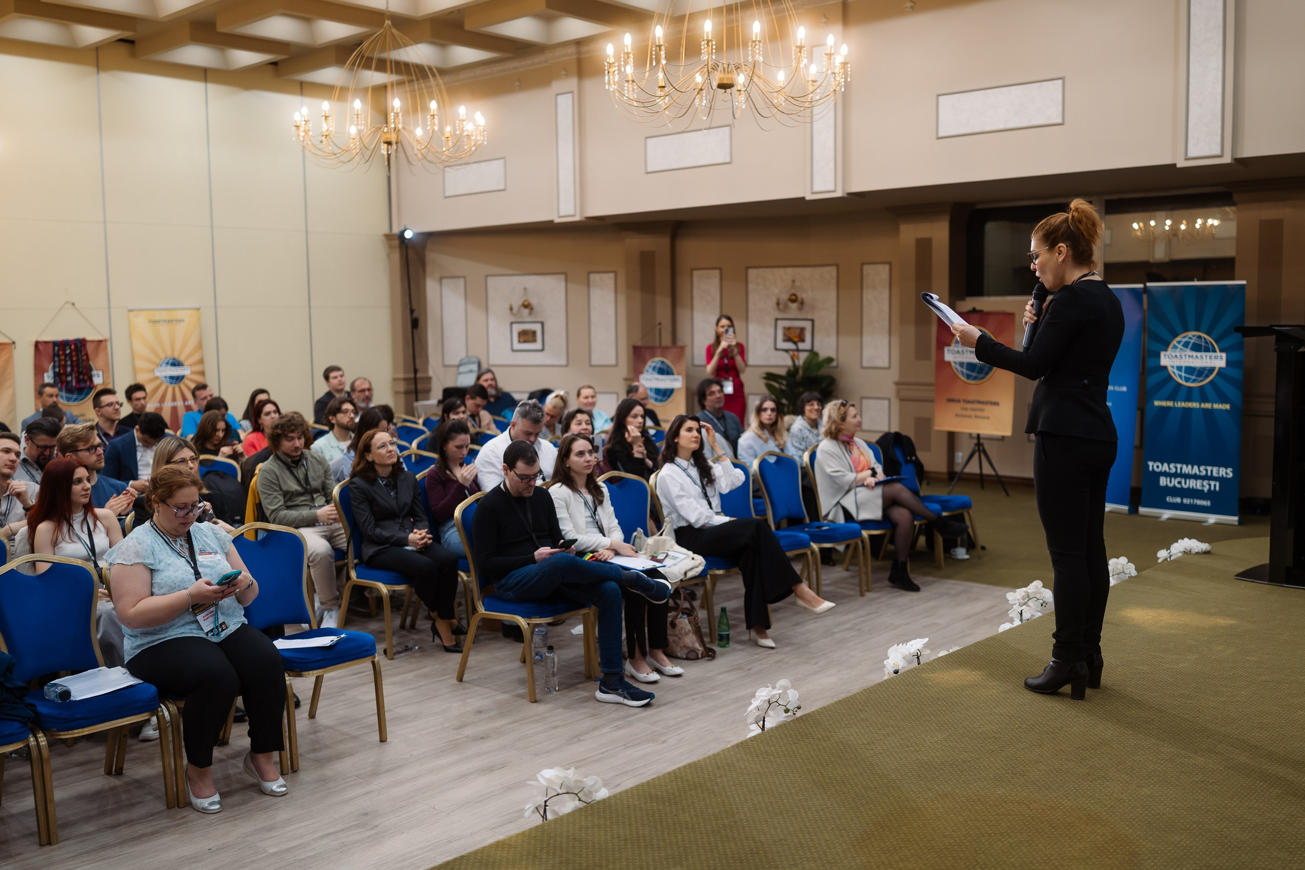 Toastmasters Conference. Marius Ciocan
