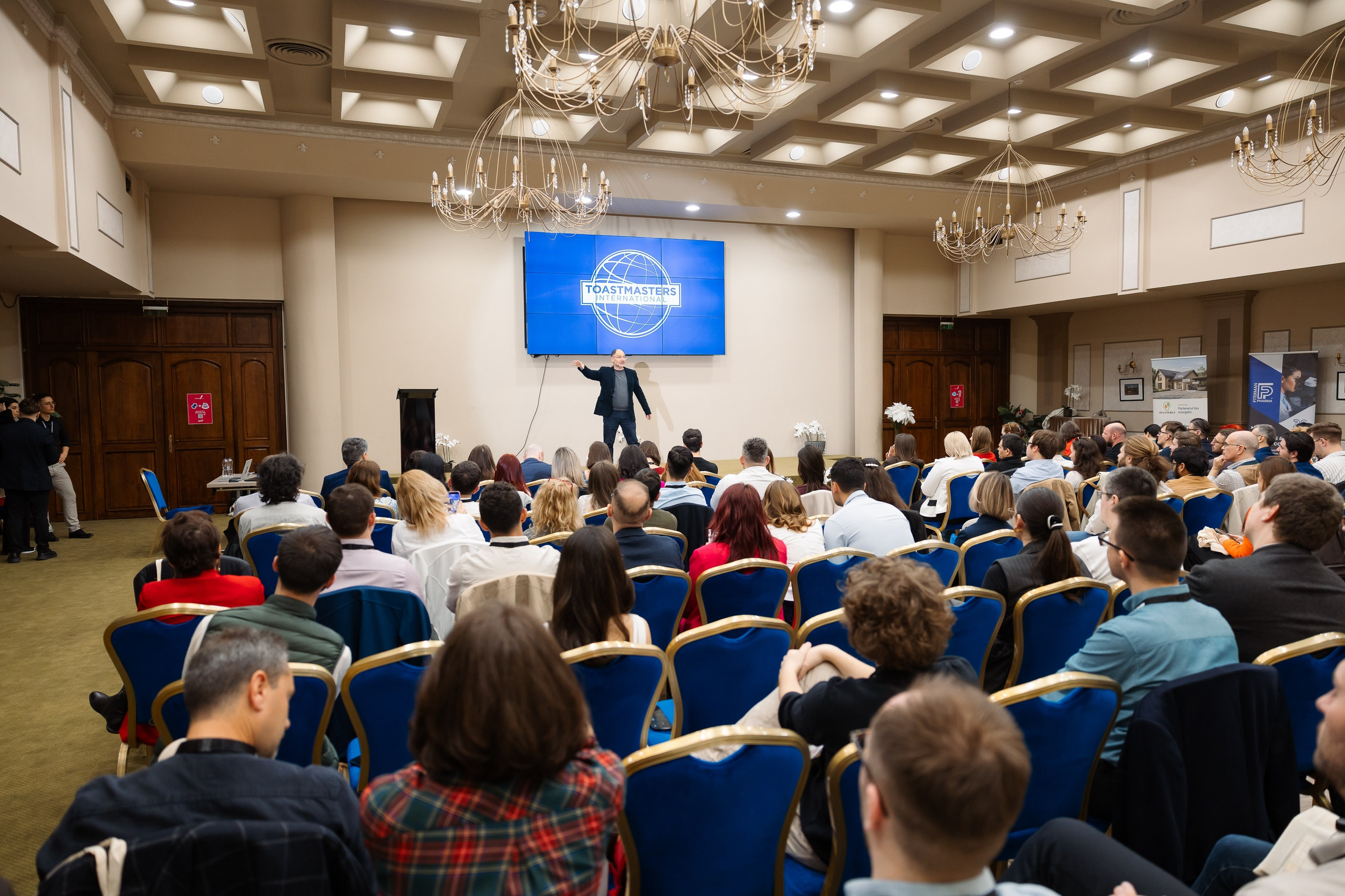 Toastmasters Conference. Marius Ciocan