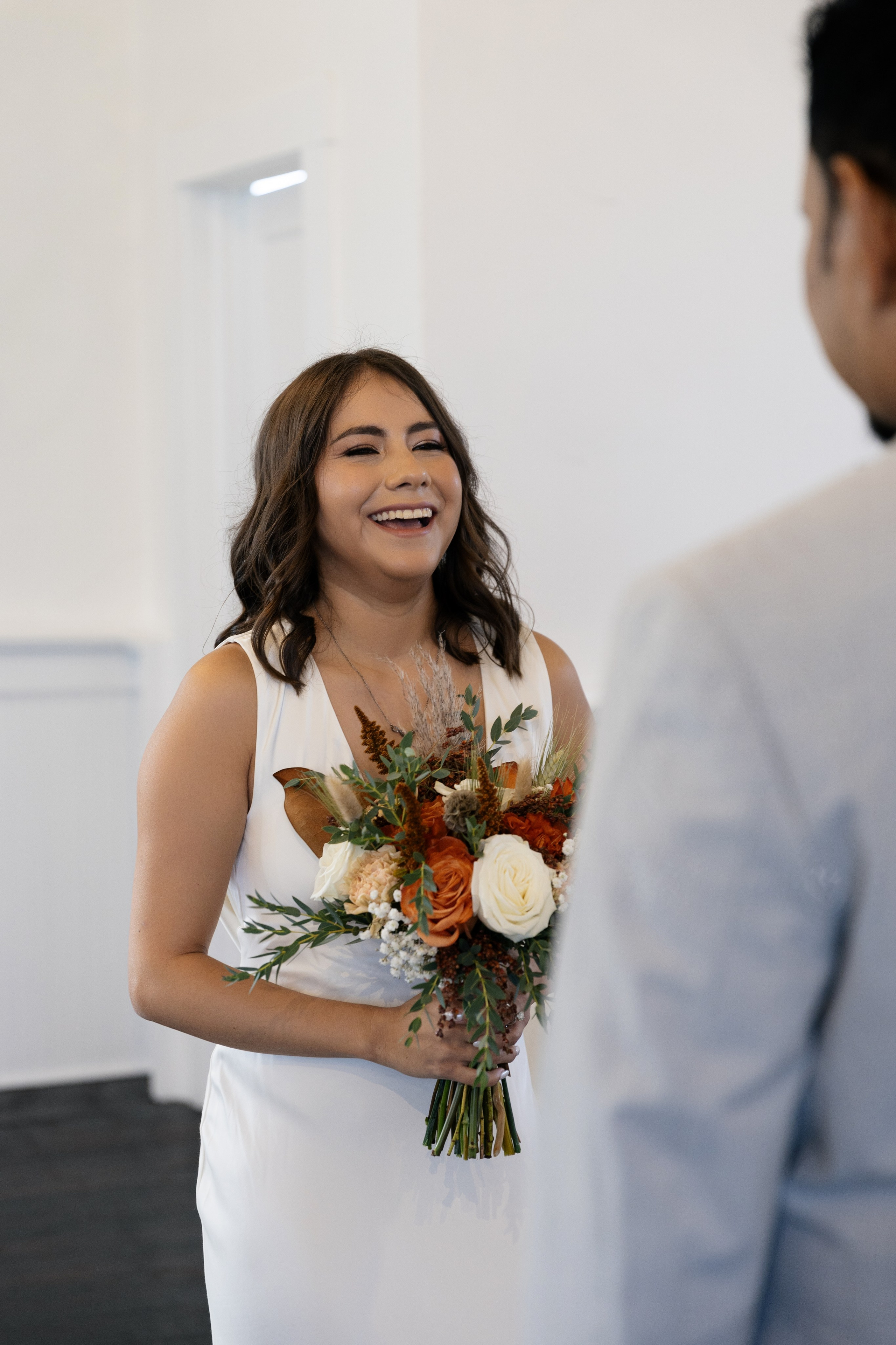 Micro wedding of Leslie and Garrick. Winter Park. Photographer Anastasia Nagibina