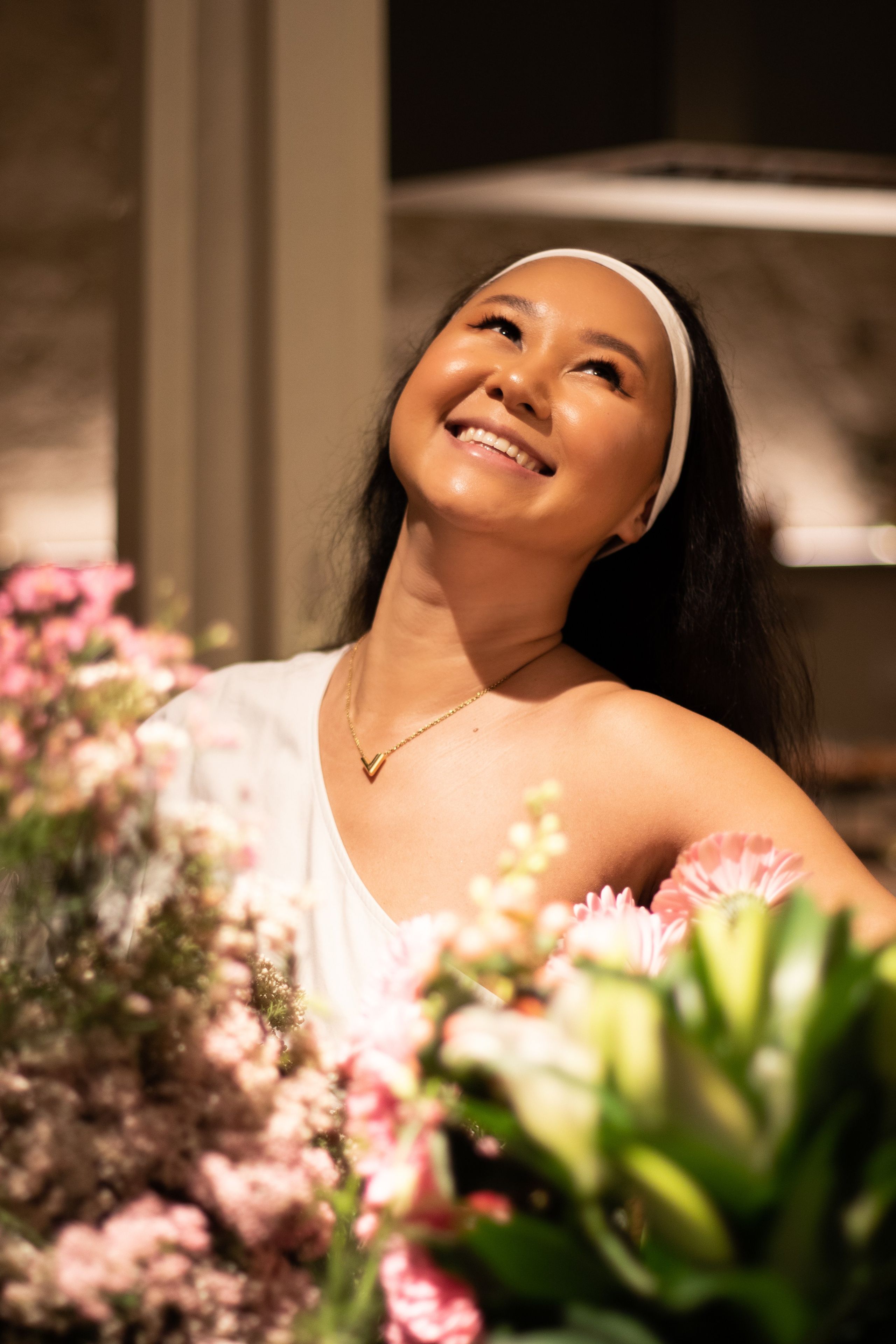 Flower masterclass by “Cheers”, Barcelona. Alexandra Uzianova — photo and video content in Barcelona