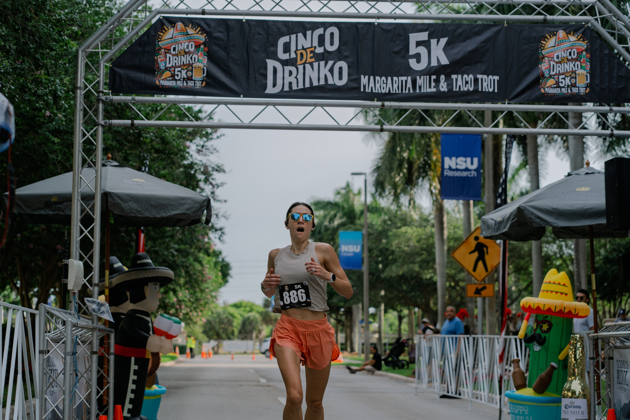 CINCO de DRINKO 5k RUN. ФОТОГРАФ ФЛОРИДА МАЙАМИ
