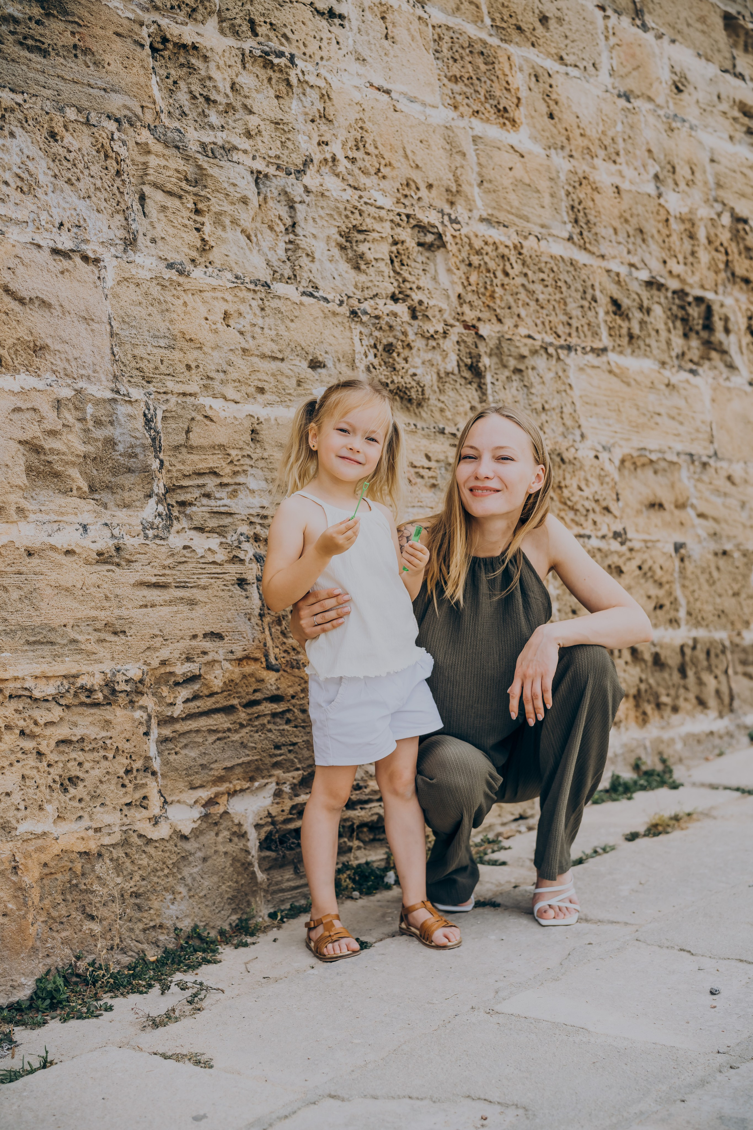 Mama and daughter. Фотограф у Пальма де Майорка