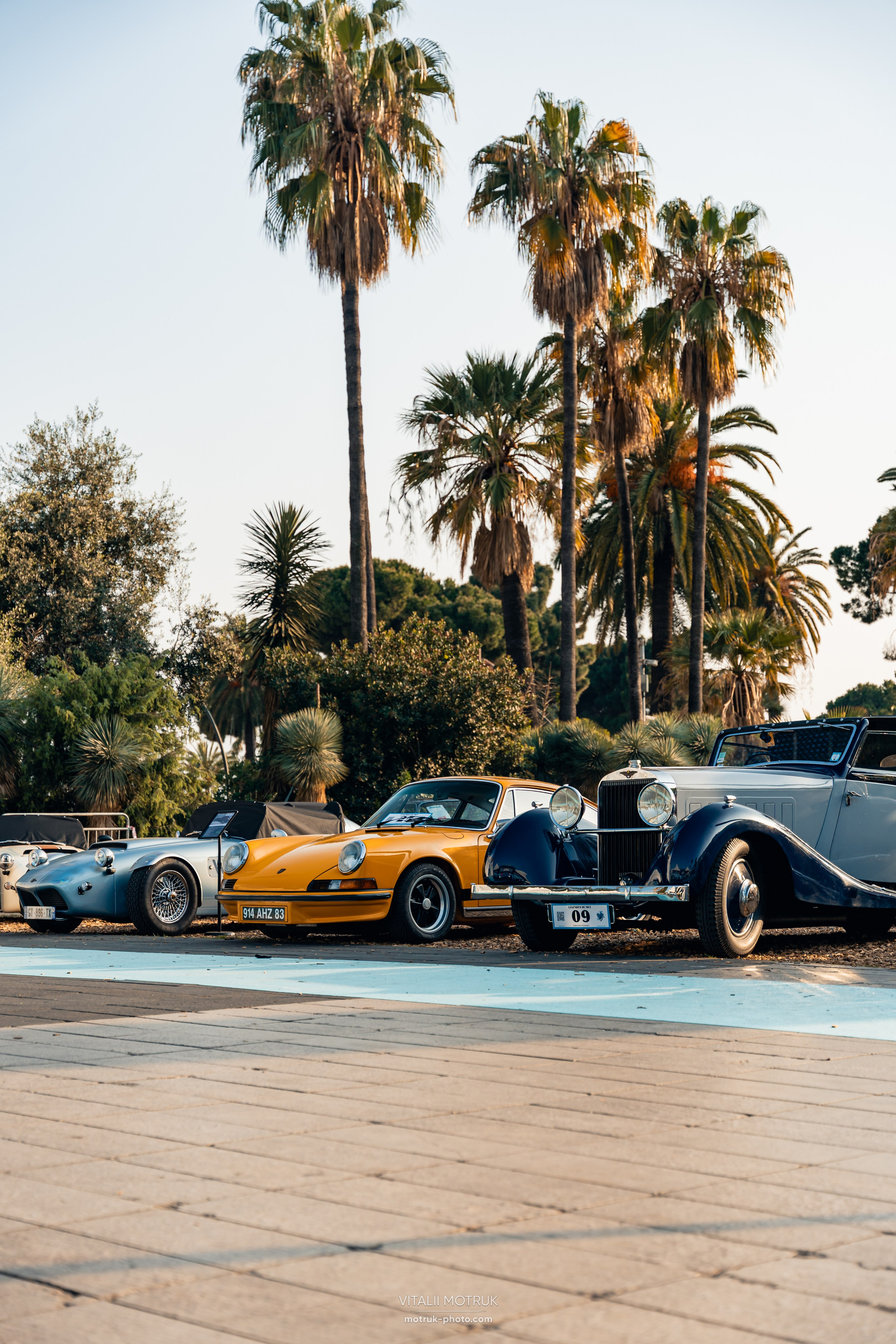 Legends de Nice. Photographe de voitures à Paris — Vitalii Motruk