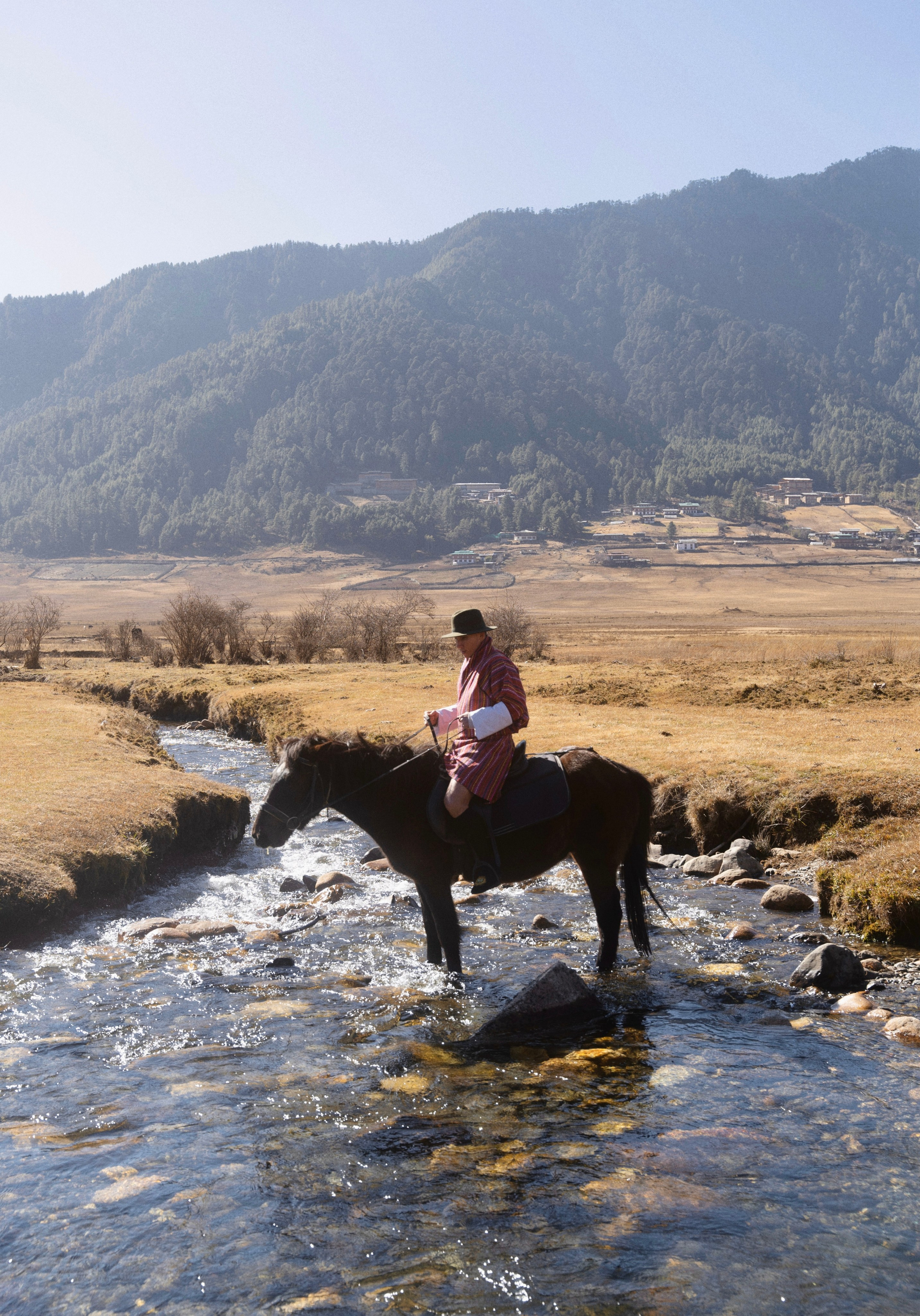 Amankora Gangtey, Bhutan. Editorial photographer Yuliya Drazdovich