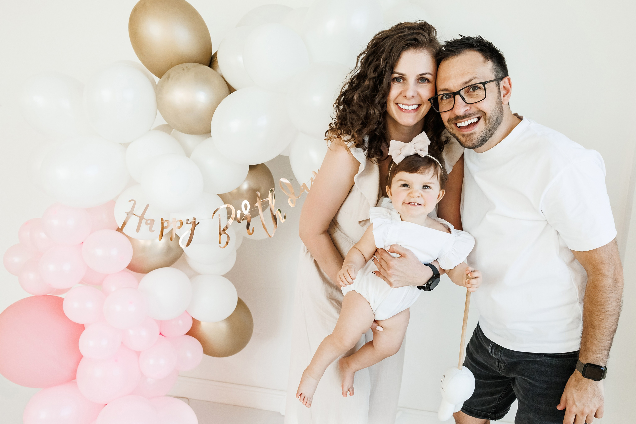 Фотосесия за първа годинка. Фотограф Ирина Йотова