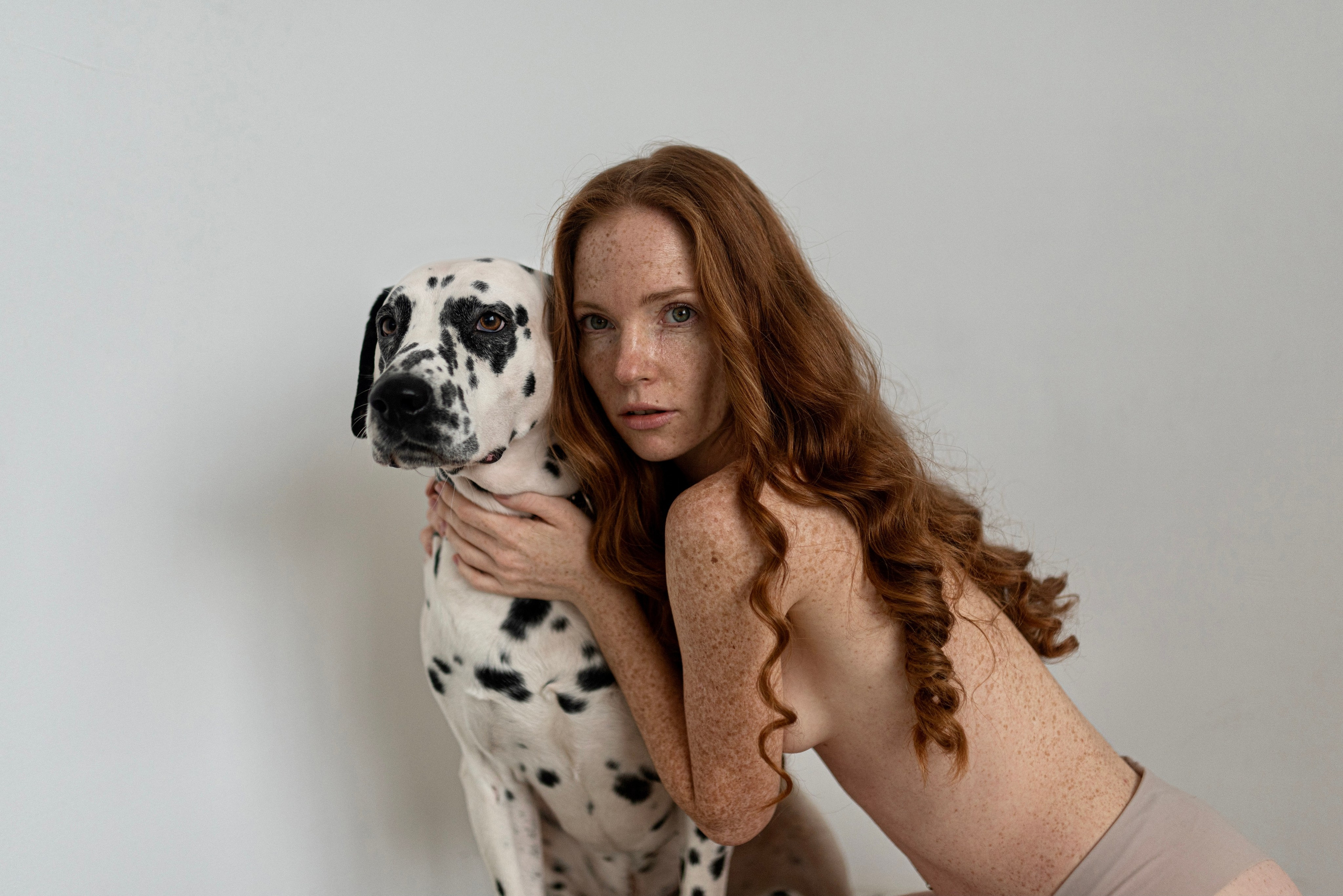 With animals. Model Miami Florida